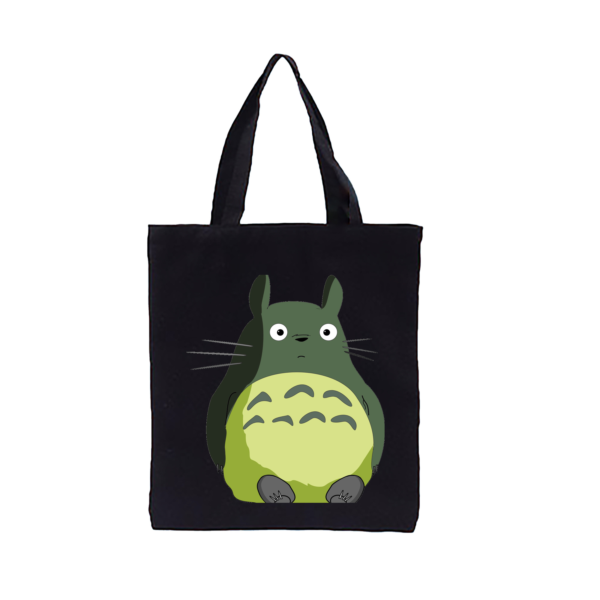 （画像用） となりのトトロ 草壁メイ 草壁サツキ My Neighbor Totoro Satsuki Kusakabe Mei Kusakabe 縦型キャンバス生地手提げバッグ　トートバッグ
