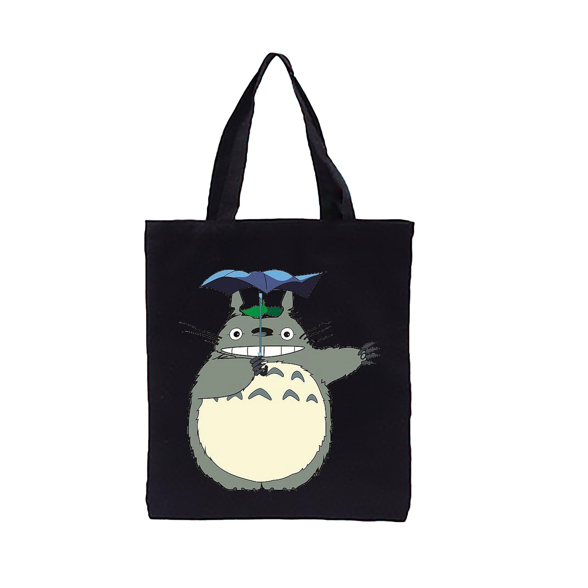 （画像用） となりのトトロ 草壁メイ 草壁サツキ My Neighbor Totoro Satsuki Kusakabe Mei Kusakabe 縦型キャンバス生地手提げバッグ　トートバッグ