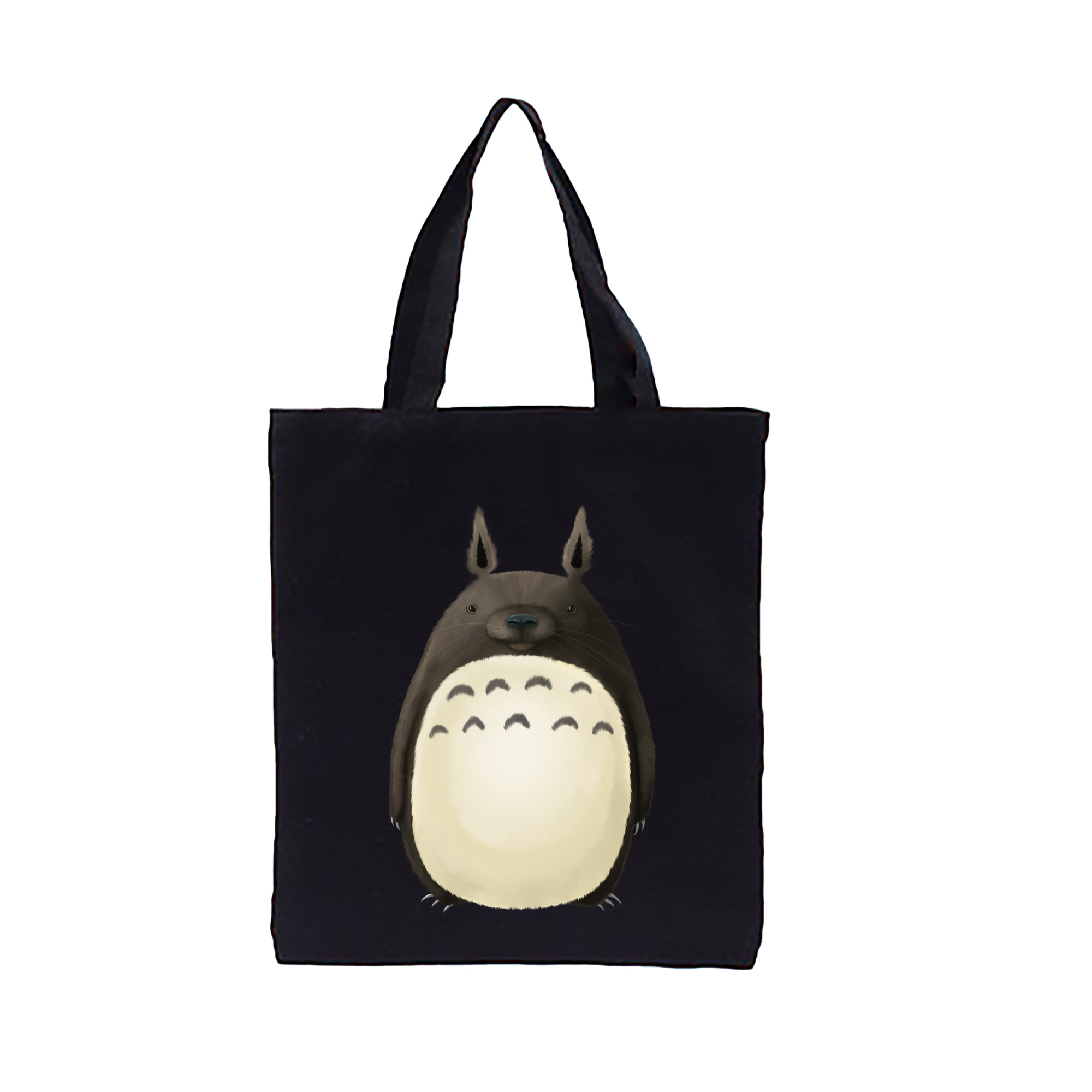 （画像用） となりのトトロ 草壁メイ 草壁サツキ My Neighbor Totoro Satsuki Kusakabe Mei Kusakabe 縦型キャンバス生地手提げバッグ　トートバッグ