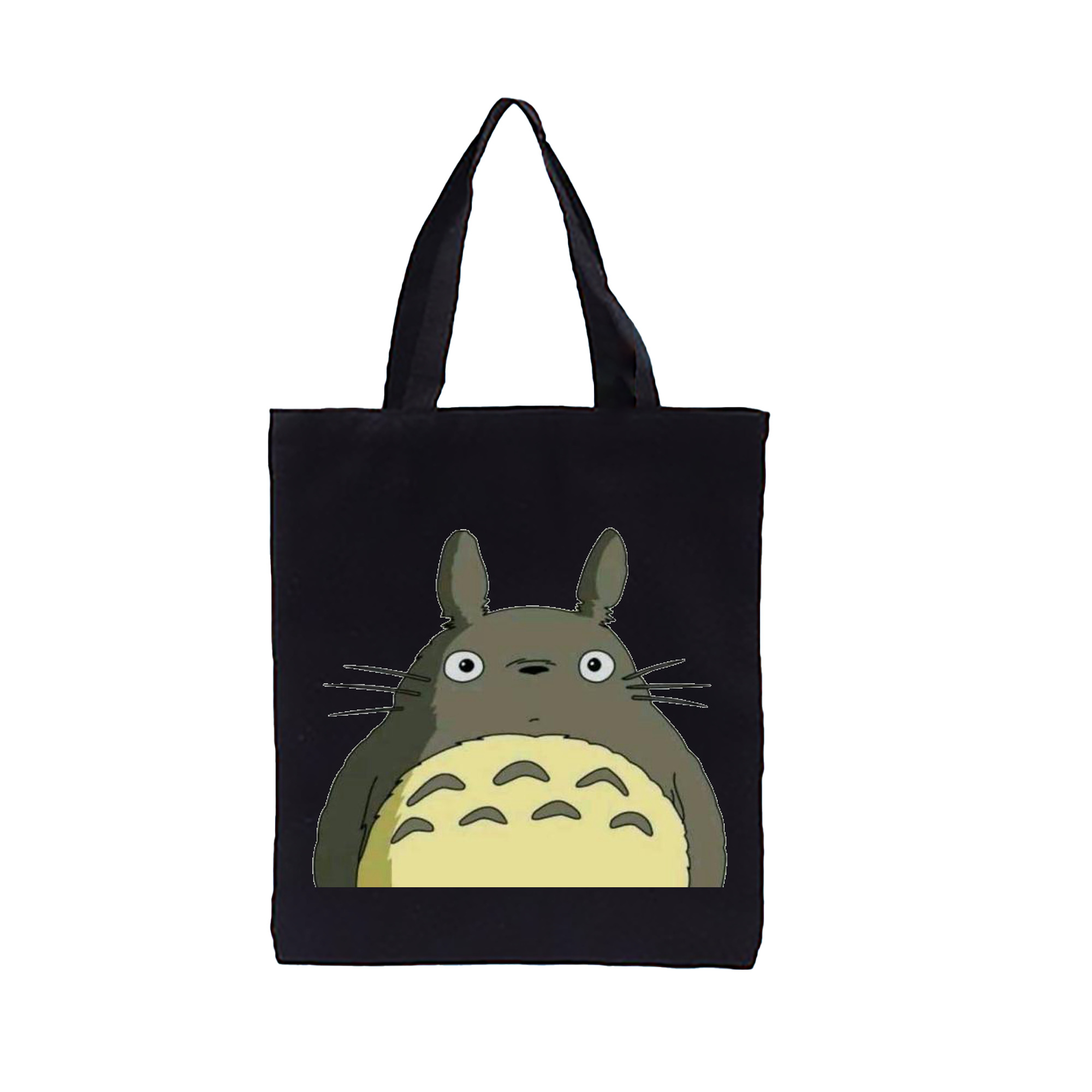 （画像用） となりのトトロ 草壁メイ 草壁サツキ My Neighbor Totoro Satsuki Kusakabe Mei Kusakabe 縦型キャンバス生地手提げバッグ　トートバッグ