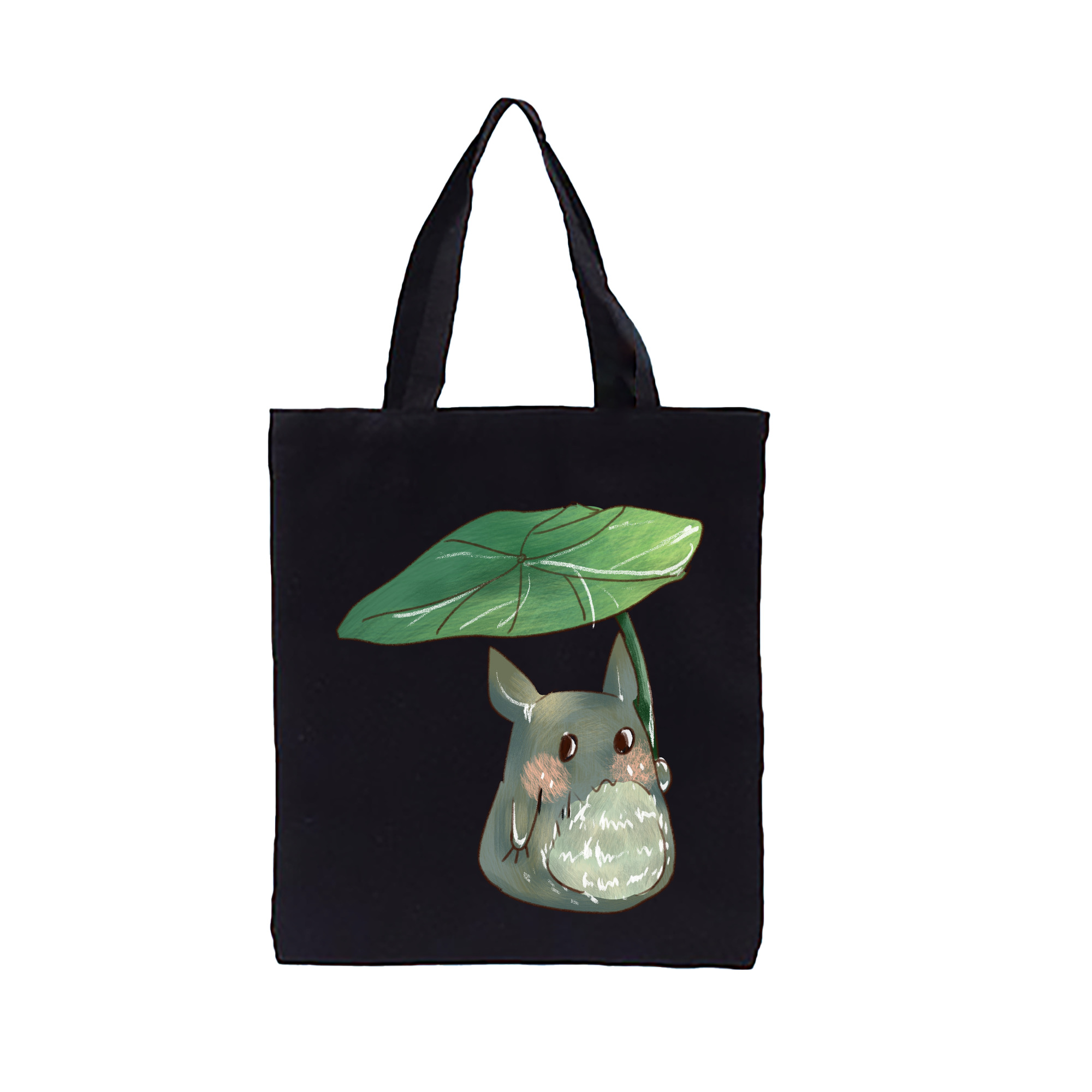 （画像用） となりのトトロ 草壁メイ 草壁サツキ My Neighbor Totoro Satsuki Kusakabe Mei Kusakabe 縦型キャンバス生地手提げバッグ　トートバッグ