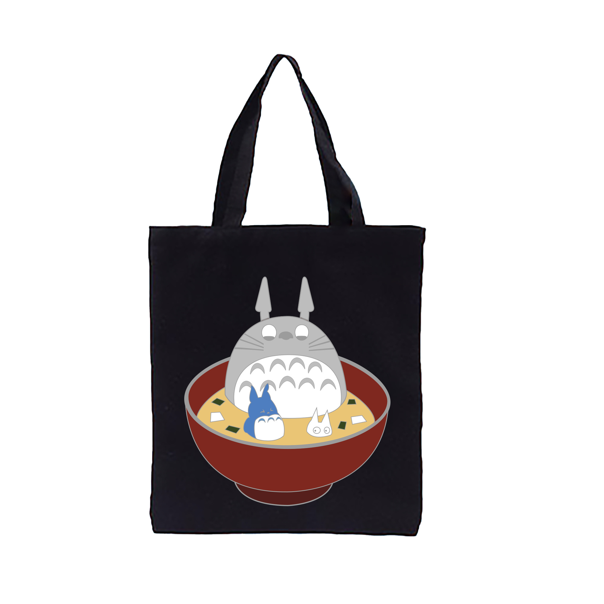 （画像用） となりのトトロ 草壁メイ 草壁サツキ My Neighbor Totoro Satsuki Kusakabe Mei Kusakabe 縦型キャンバス生地手提げバッグ　トートバッグ