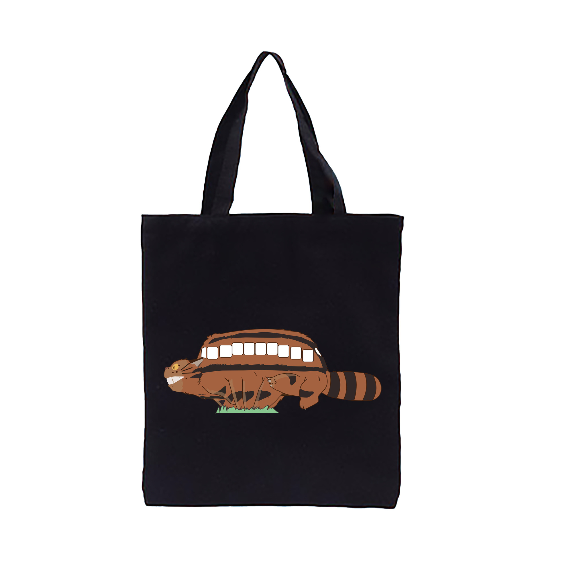 （画像用） となりのトトロ 草壁メイ 草壁サツキ My Neighbor Totoro Satsuki Kusakabe Mei Kusakabe 縦型キャンバス生地手提げバッグ　トートバッグ