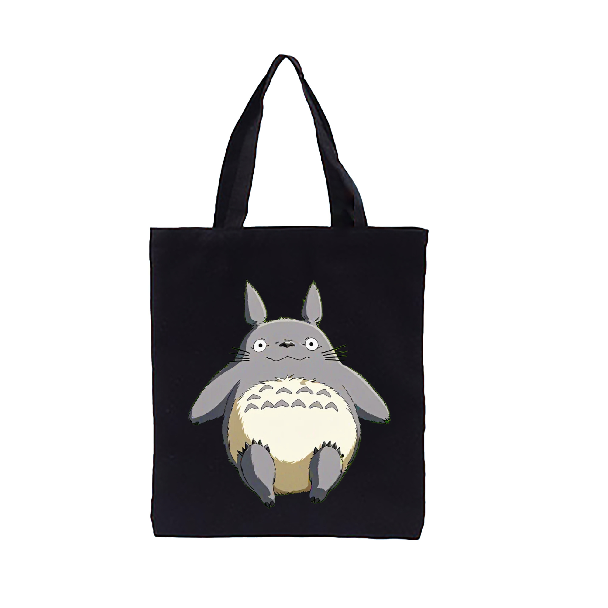 （画像用） となりのトトロ 草壁メイ 草壁サツキ My Neighbor Totoro Satsuki Kusakabe Mei Kusakabe 縦型キャンバス生地手提げバッグ　トートバッグ