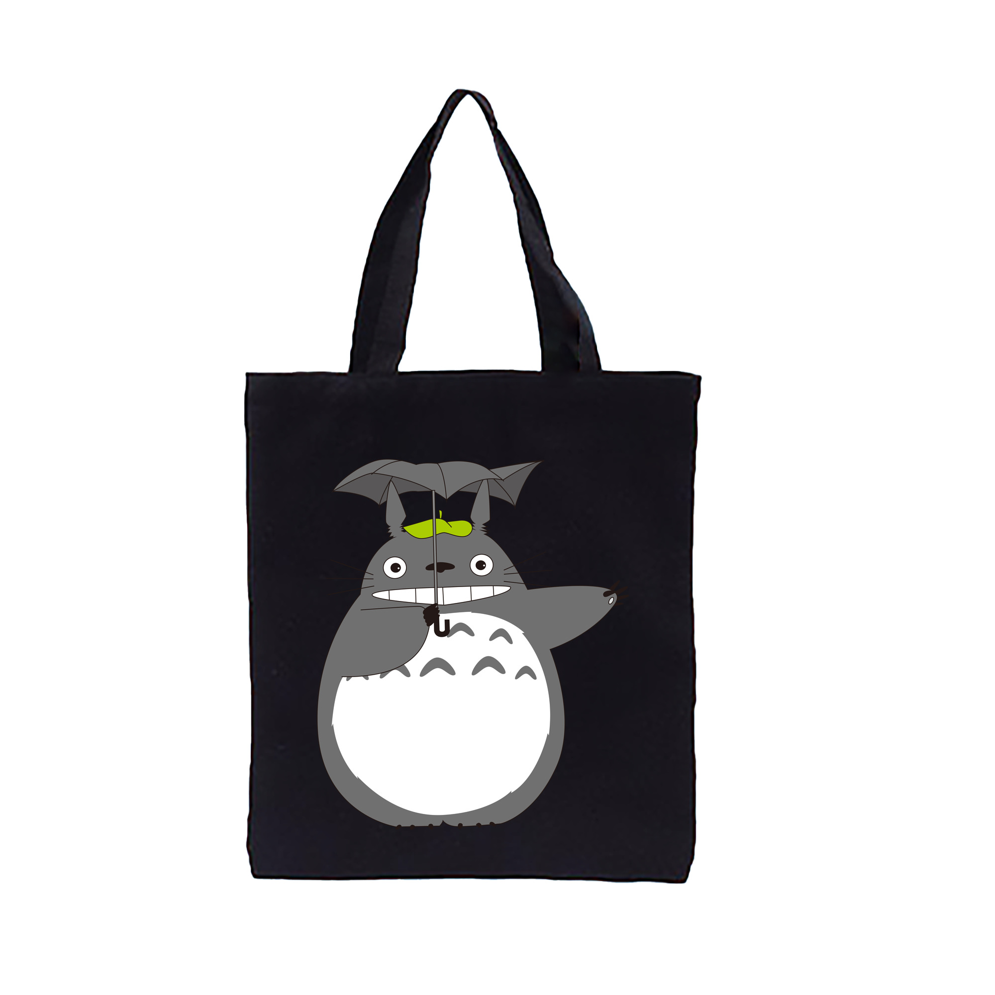 （画像用） となりのトトロ 草壁メイ 草壁サツキ My Neighbor Totoro Satsuki Kusakabe Mei Kusakabe 縦型キャンバス生地手提げバッグ　トートバッグ