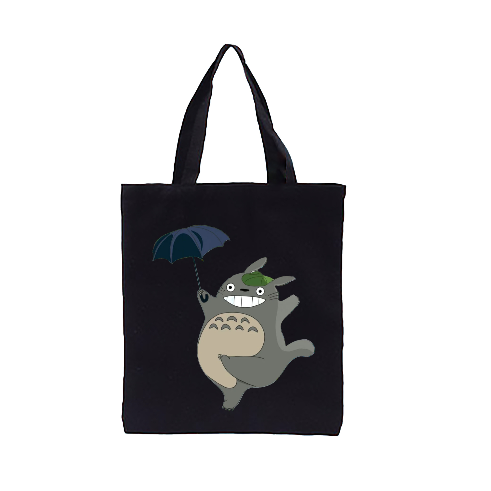 （画像用） となりのトトロ 草壁メイ 草壁サツキ My Neighbor Totoro Satsuki Kusakabe Mei Kusakabe 縦型キャンバス生地手提げバッグ　トートバッグ