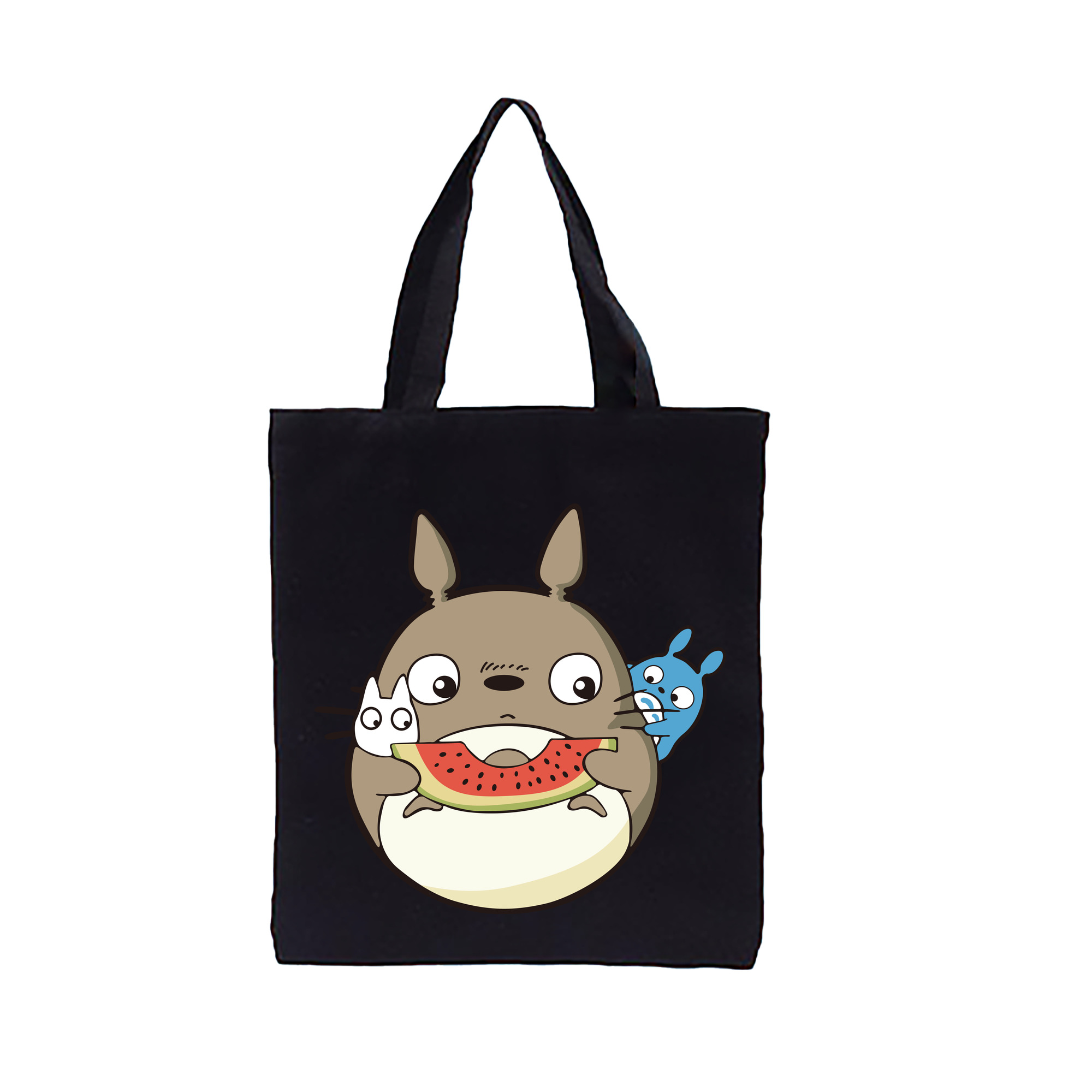 （画像用） となりのトトロ 草壁メイ 草壁サツキ My Neighbor Totoro Satsuki Kusakabe Mei Kusakabe 縦型キャンバス生地手提げバッグ　トートバッグ