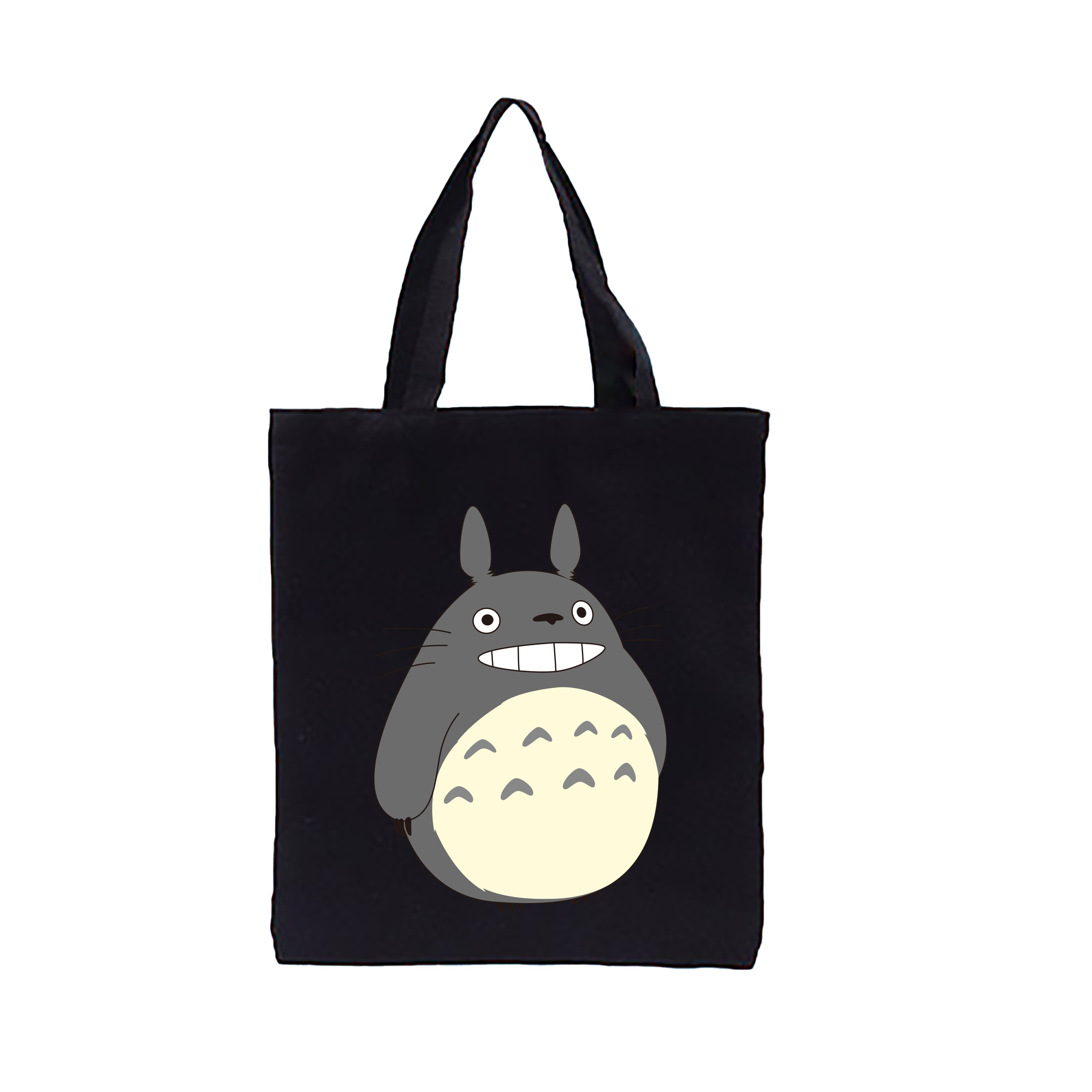 （画像用） となりのトトロ 草壁メイ 草壁サツキ My Neighbor Totoro Satsuki Kusakabe Mei Kusakabe 縦型キャンバス生地手提げバッグ　トートバッグ