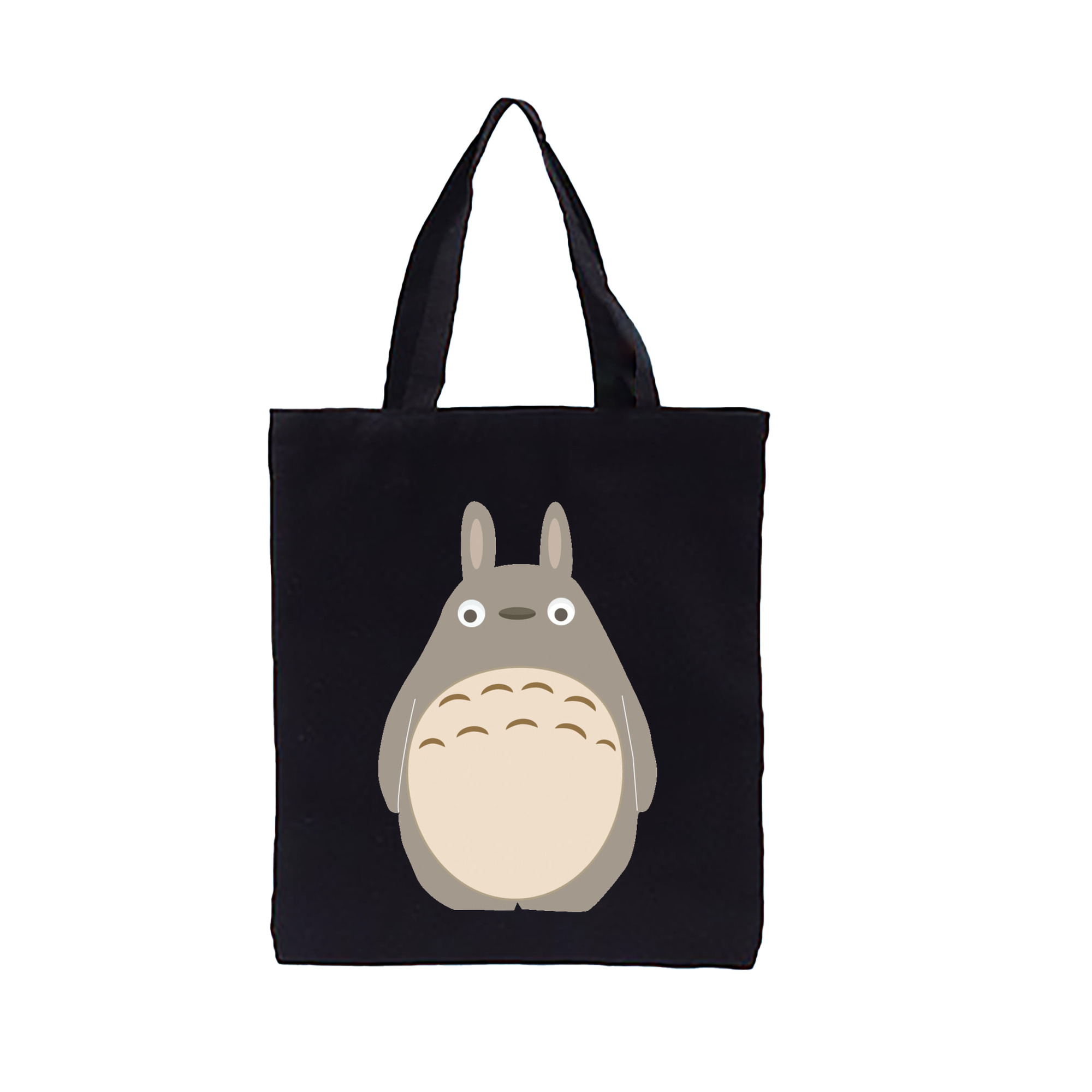 （画像用） となりのトトロ 草壁メイ 草壁サツキ My Neighbor Totoro Satsuki Kusakabe Mei Kusakabe 縦型キャンバス生地手提げバッグ　トートバッグ