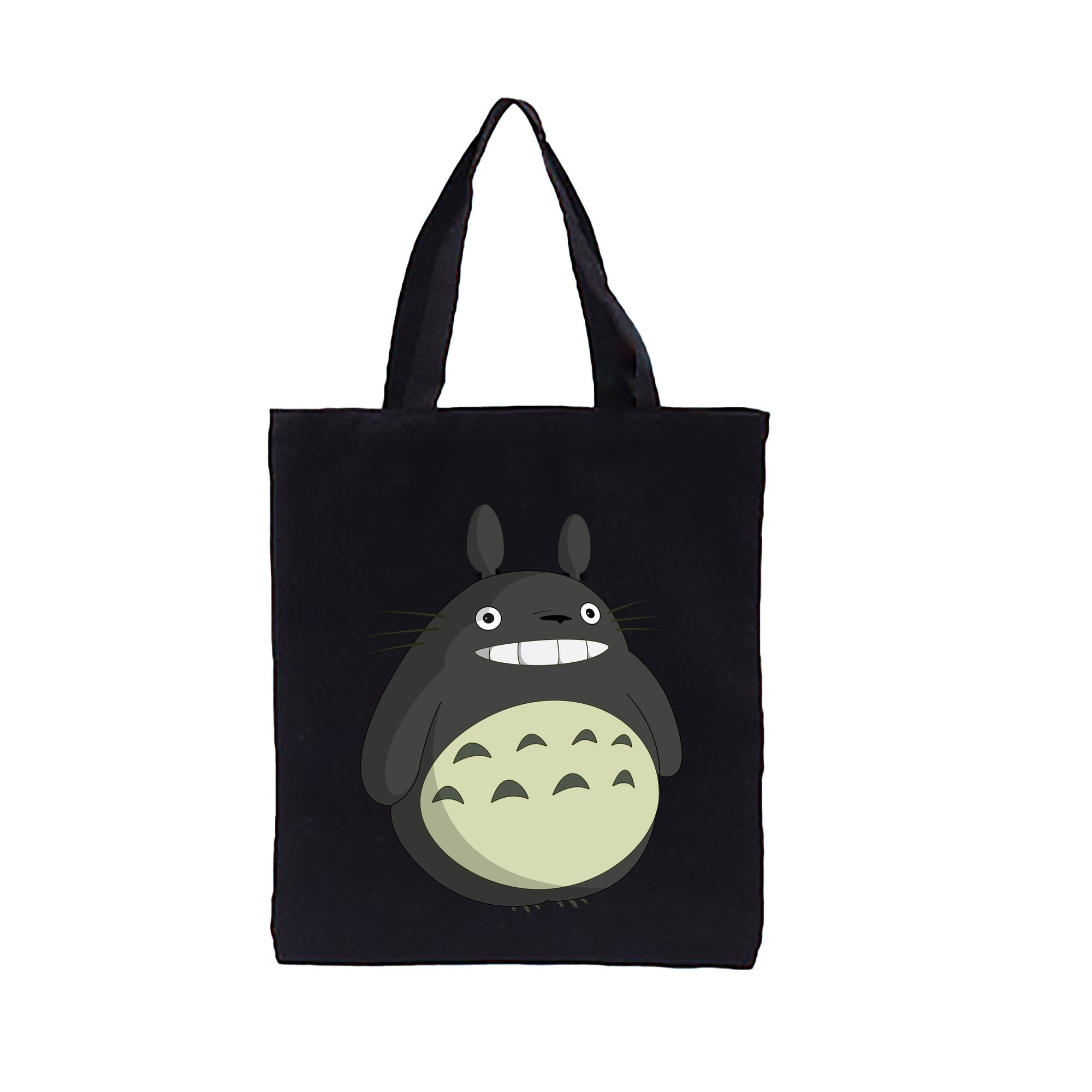 （画像用） となりのトトロ 草壁メイ 草壁サツキ My Neighbor Totoro Satsuki Kusakabe Mei Kusakabe 縦型キャンバス生地手提げバッグ　トートバッグ