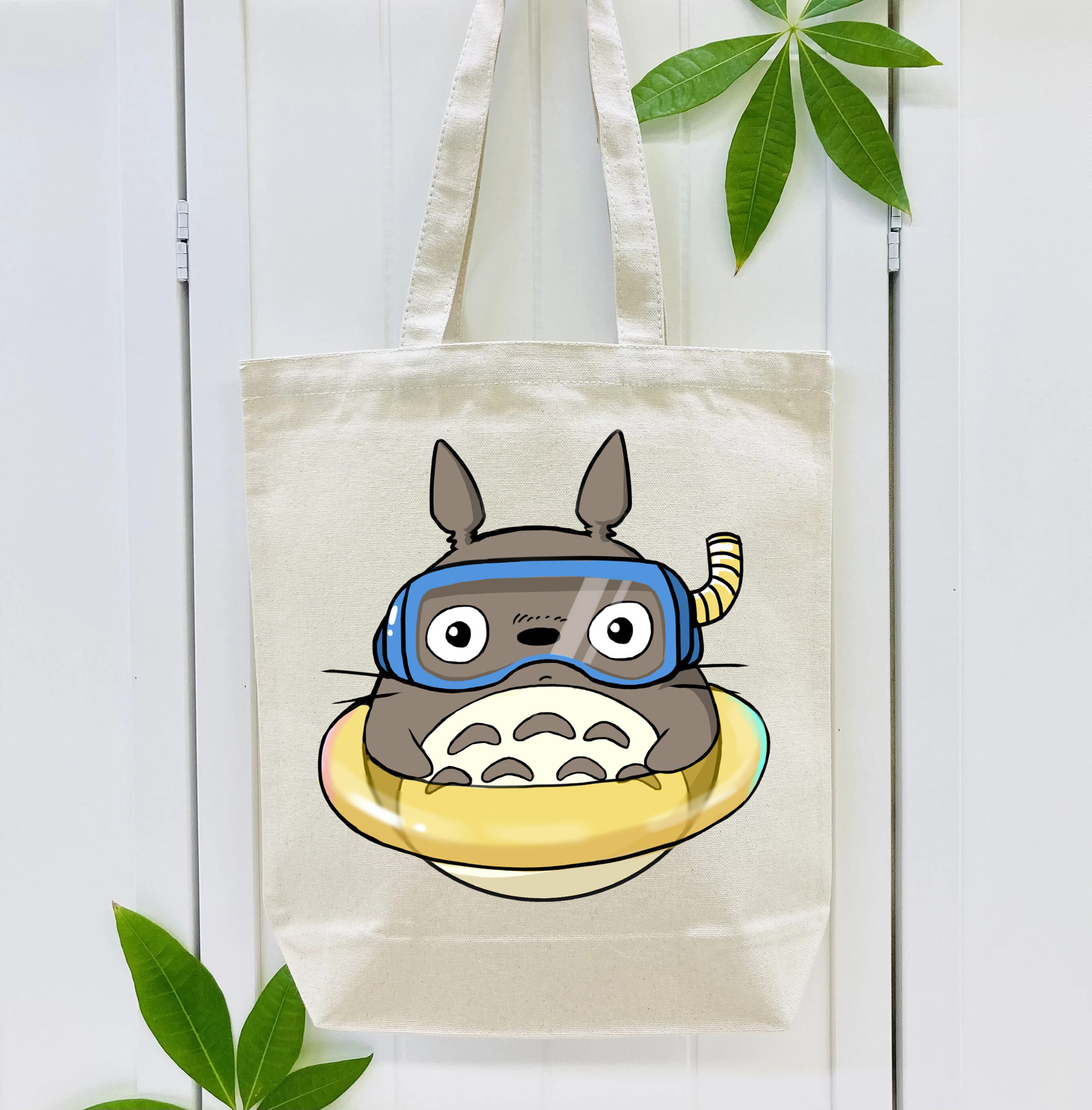 となりのトトロ 草壁メイ 草壁サツキ My Neighbor Totoro Satsuki Kusakabe Mei Kusakabe 縦型キャンバス生地手提げバッグ　トートバッグ