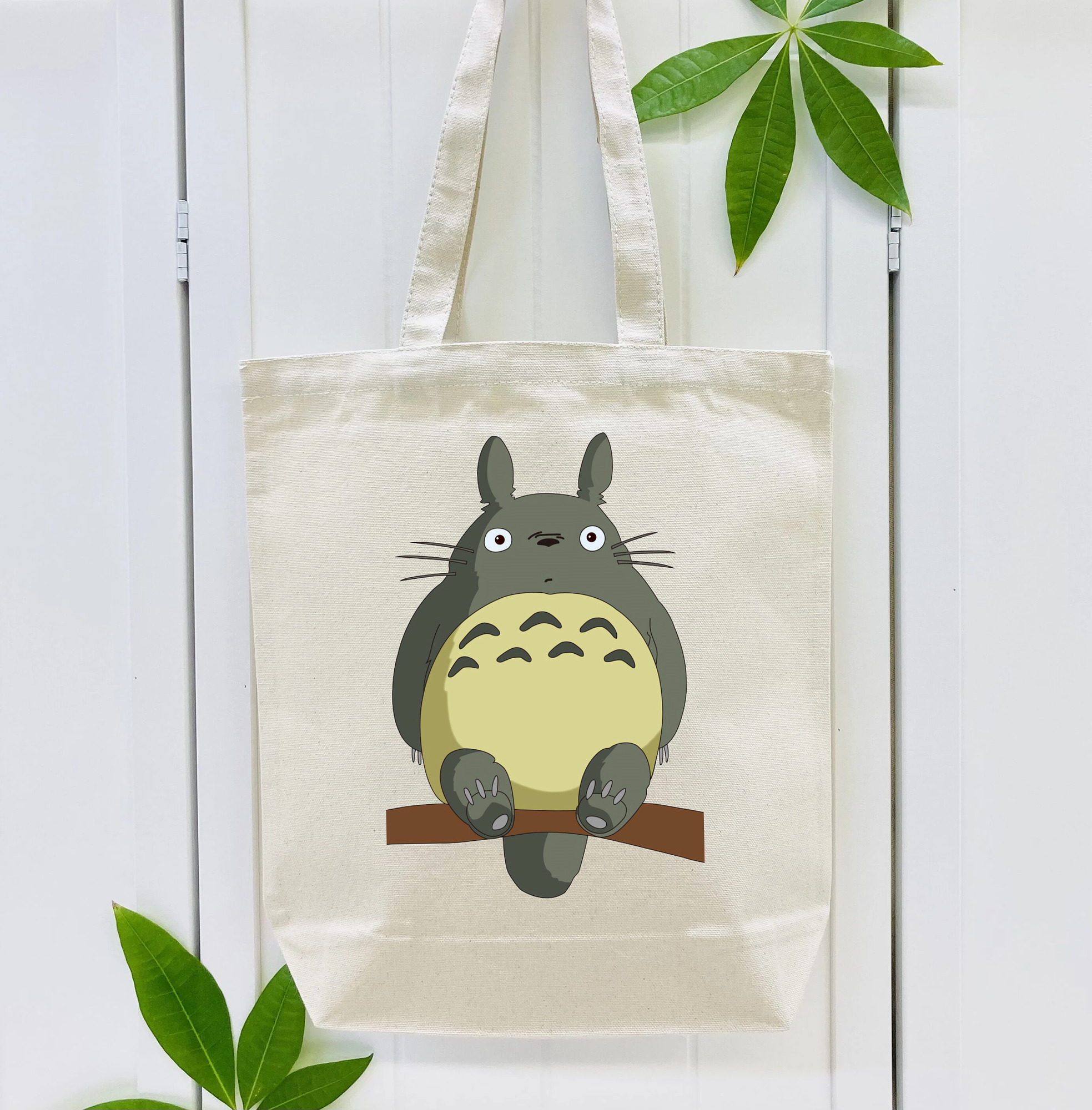 となりのトトロ 草壁メイ 草壁サツキ My Neighbor Totoro Satsuki Kusakabe Mei Kusakabe 縦型キャンバス生地手提げバッグ　トートバッグ