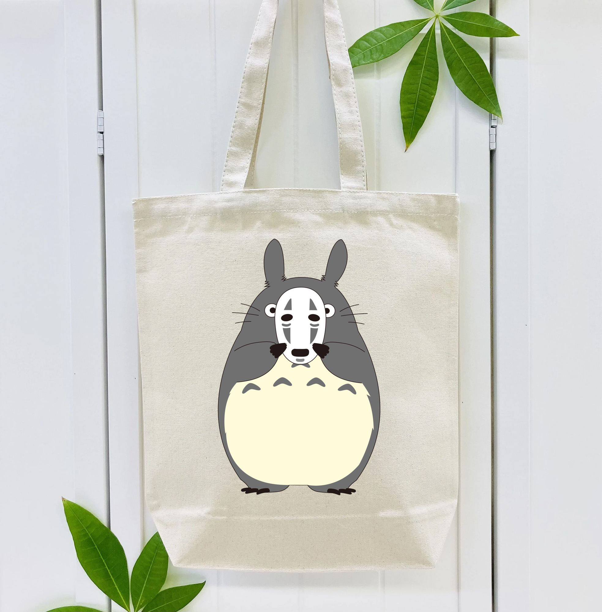 となりのトトロ 草壁メイ 草壁サツキ My Neighbor Totoro Satsuki Kusakabe Mei Kusakabe 縦型キャンバス生地手提げバッグ　トートバッグ