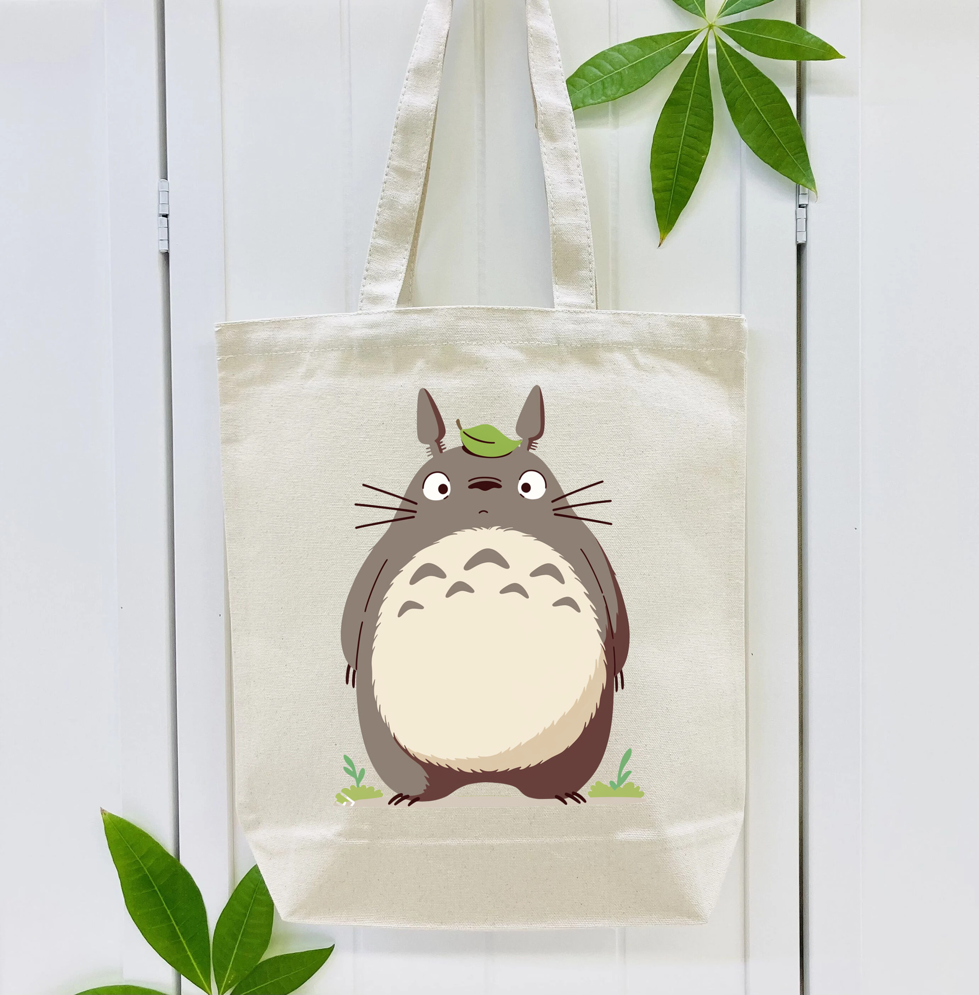 となりのトトロ 草壁メイ 草壁サツキ My Neighbor Totoro Satsuki Kusakabe Mei Kusakabe 縦型キャンバス生地手提げバッグ　トートバッグ