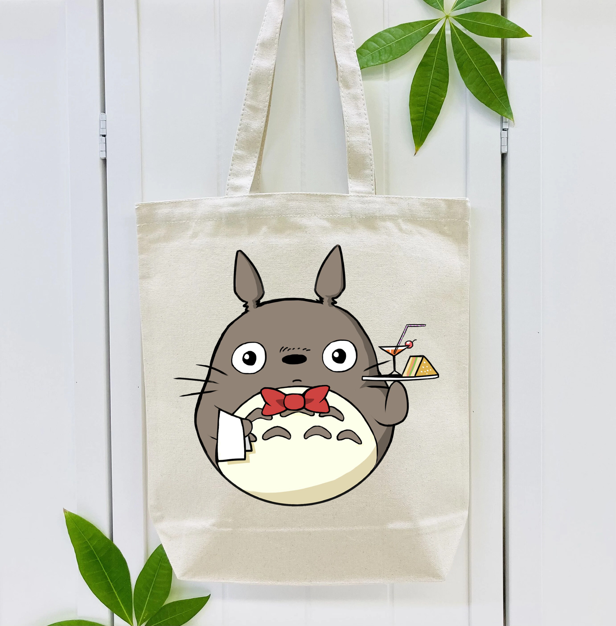 となりのトトロ 草壁メイ 草壁サツキ My Neighbor Totoro Satsuki Kusakabe Mei Kusakabe 縦型キャンバス生地手提げバッグ　トートバッグ