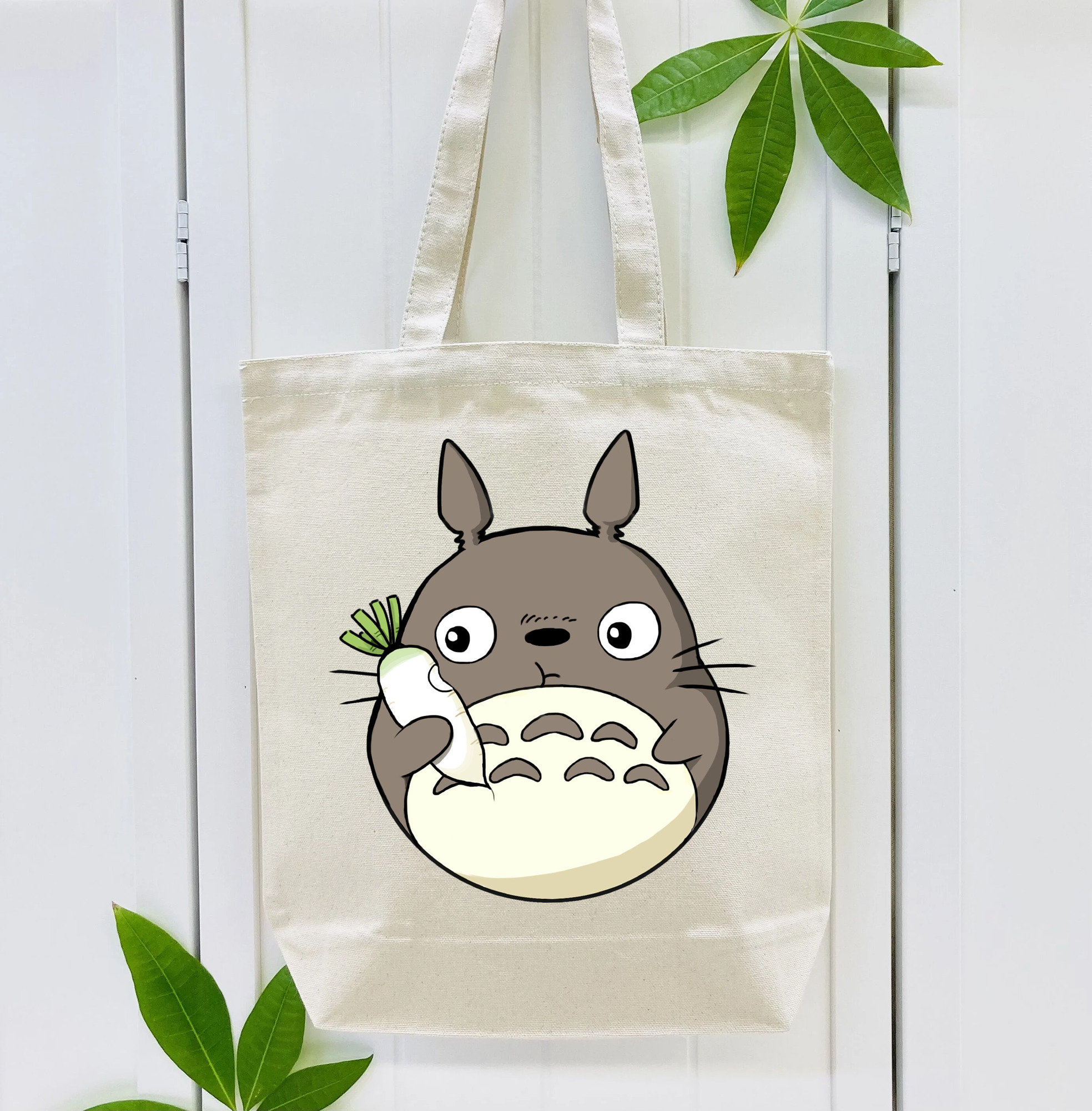 となりのトトロ 草壁メイ 草壁サツキ My Neighbor Totoro Satsuki Kusakabe Mei Kusakabe 縦型キャンバス生地手提げバッグ　トートバッグ