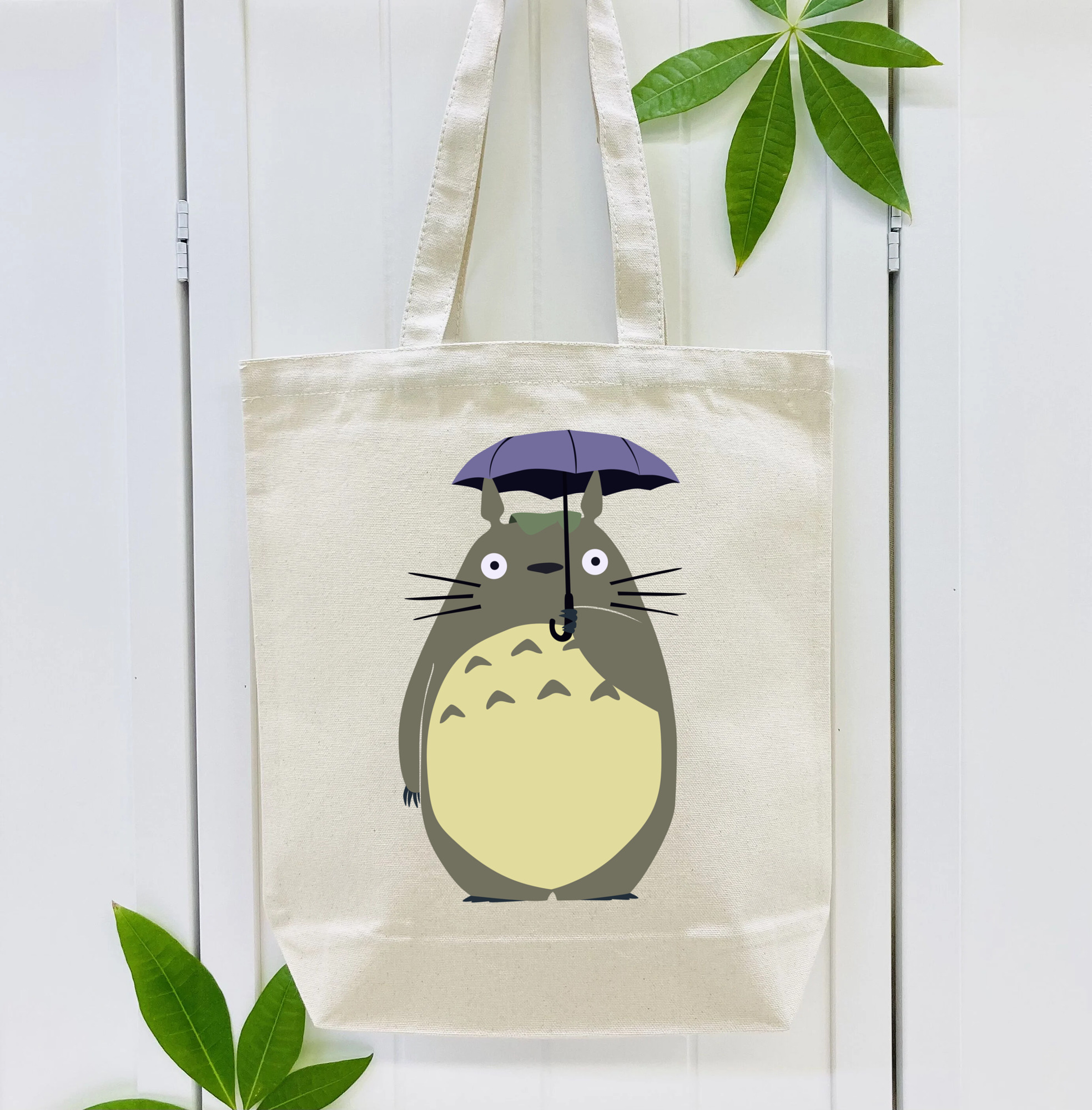 となりのトトロ 草壁メイ 草壁サツキ My Neighbor Totoro Satsuki Kusakabe Mei Kusakabe 縦型キャンバス生地手提げバッグ　トートバッグ