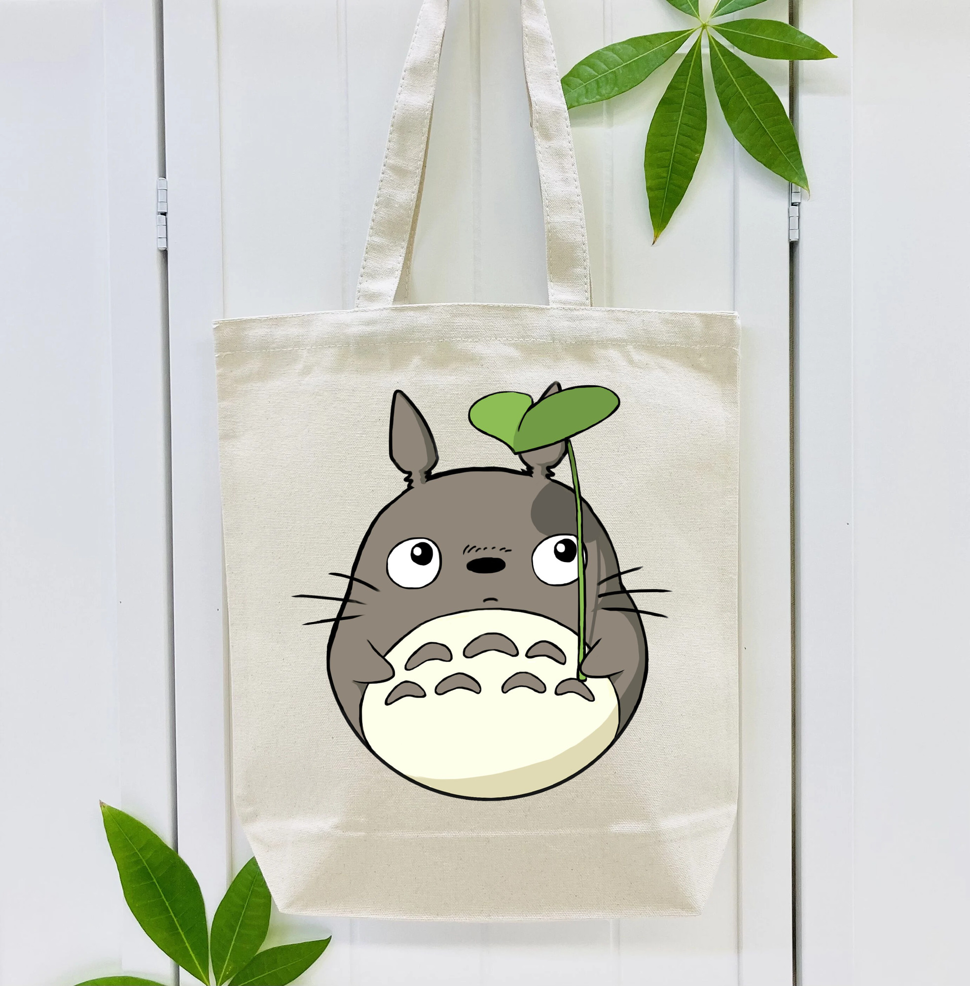 となりのトトロ 草壁メイ 草壁サツキ My Neighbor Totoro Satsuki Kusakabe Mei Kusakabe 縦型キャンバス生地手提げバッグ　トートバッグ