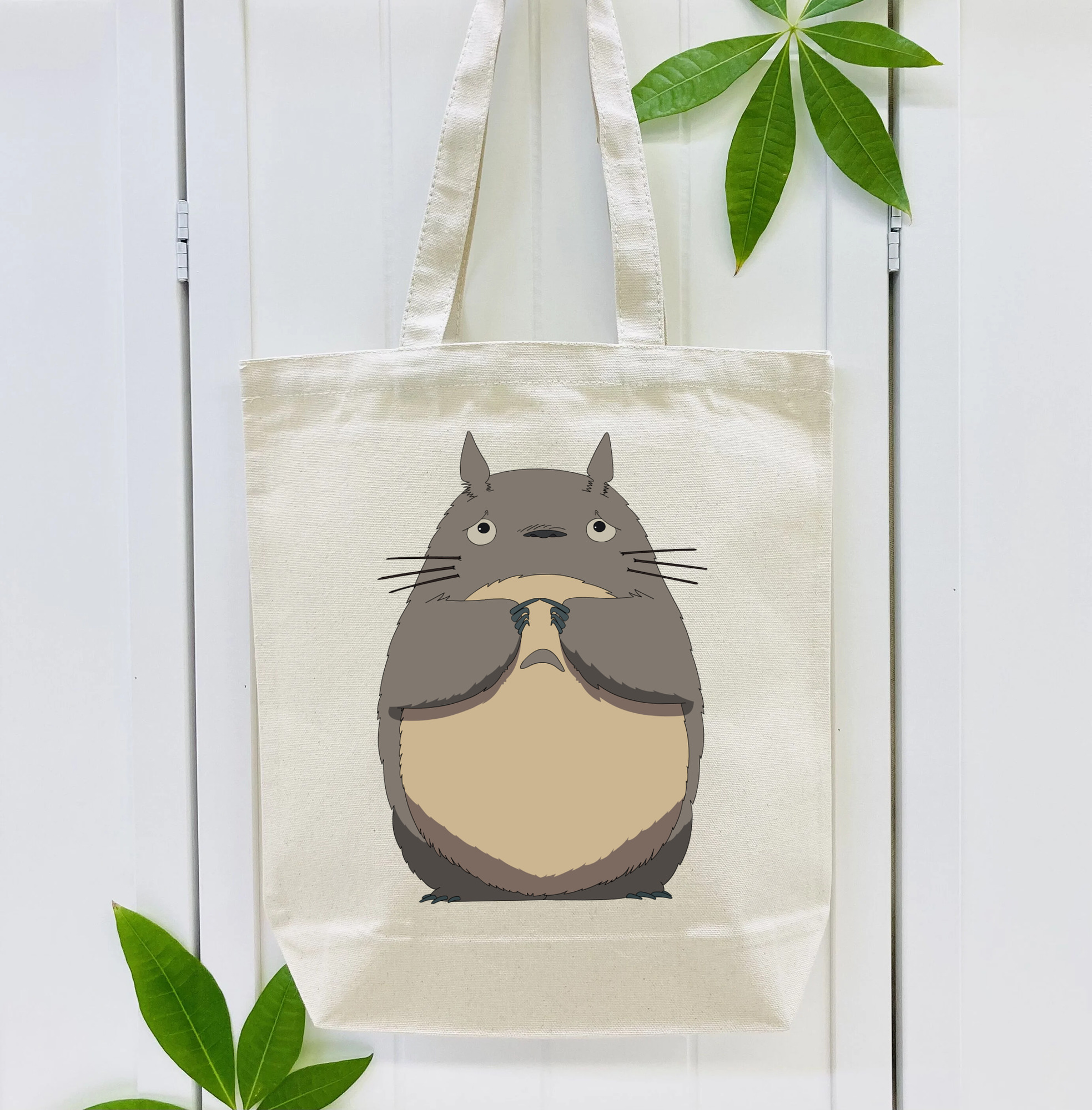 となりのトトロ 草壁メイ 草壁サツキ My Neighbor Totoro Satsuki Kusakabe Mei Kusakabe 縦型キャンバス生地手提げバッグ　トートバッグ