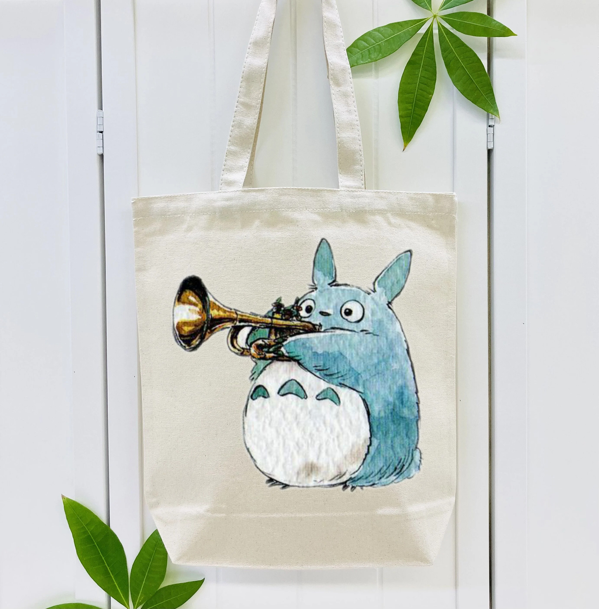 となりのトトロ 草壁メイ 草壁サツキ My Neighbor Totoro Satsuki Kusakabe Mei Kusakabe 縦型キャンバス生地手提げバッグ　トートバッグ