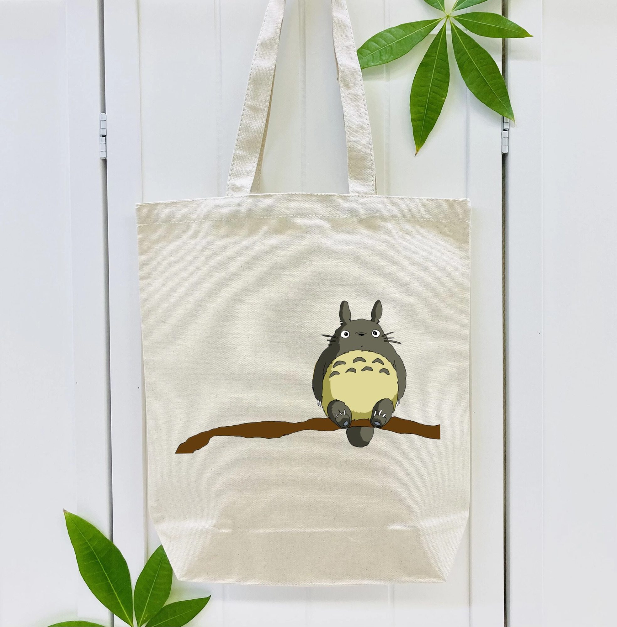 となりのトトロ 草壁メイ 草壁サツキ My Neighbor Totoro Satsuki Kusakabe Mei Kusakabe 縦型キャンバス生地手提げバッグ　トートバッグ