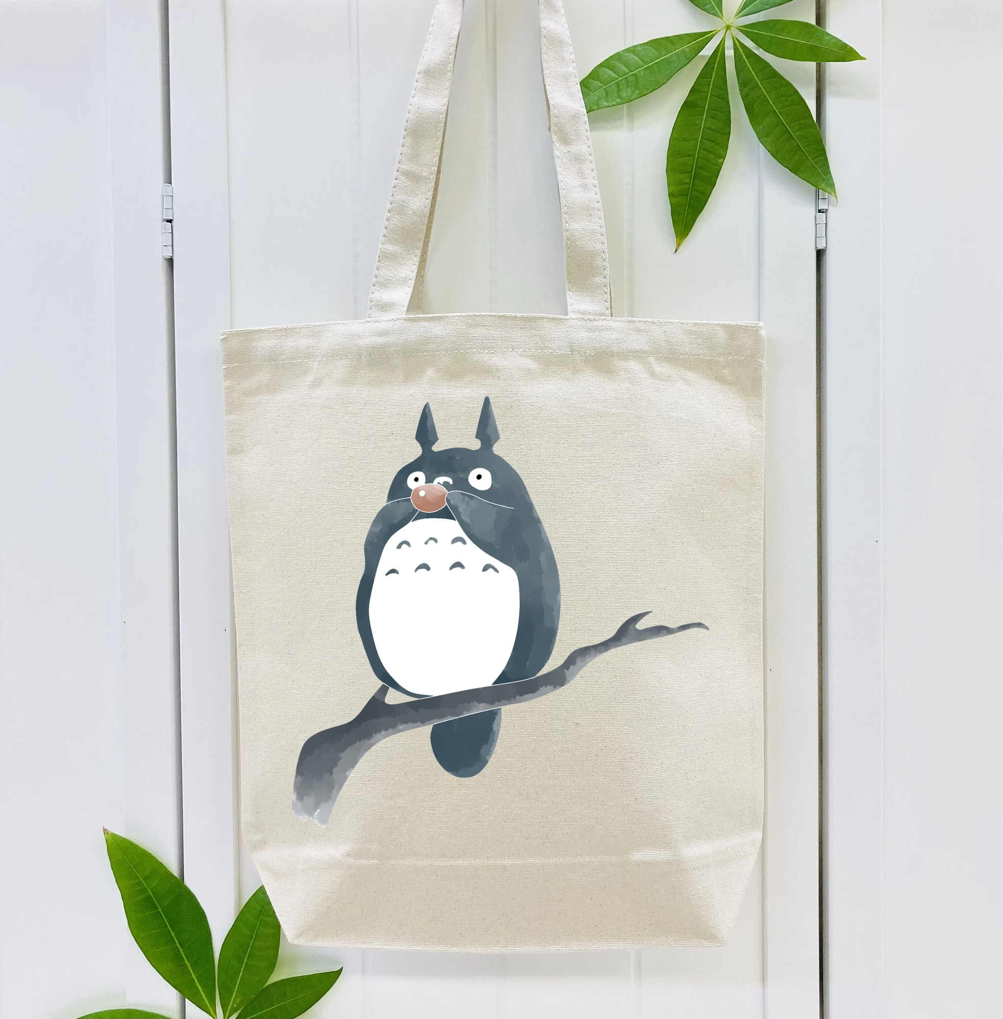 となりのトトロ 草壁メイ 草壁サツキ My Neighbor Totoro Satsuki Kusakabe Mei Kusakabe 縦型キャンバス生地手提げバッグ　トートバッグ