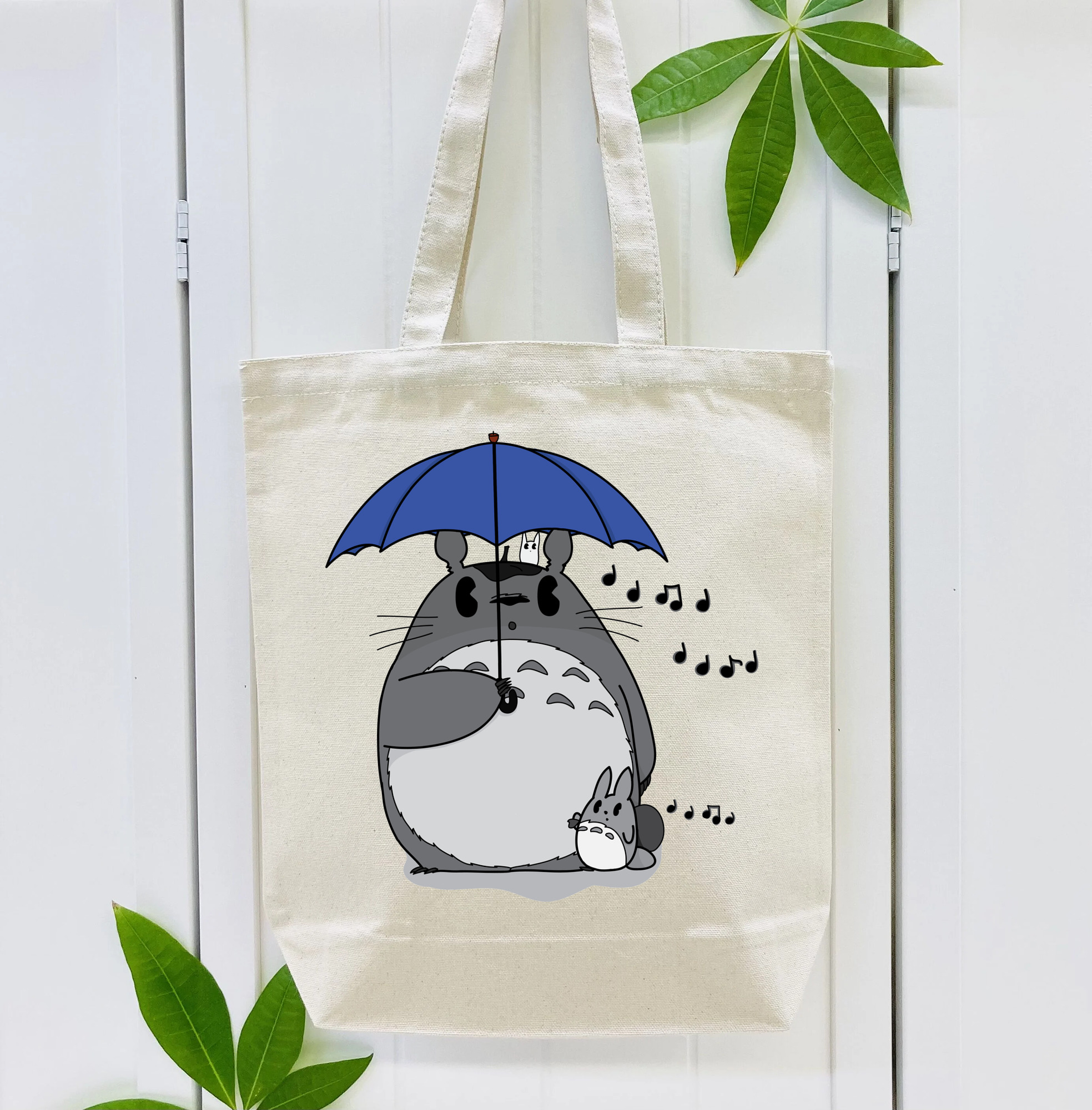 となりのトトロ 草壁メイ 草壁サツキ My Neighbor Totoro Satsuki Kusakabe Mei Kusakabe 縦型キャンバス生地手提げバッグ　トートバッグ