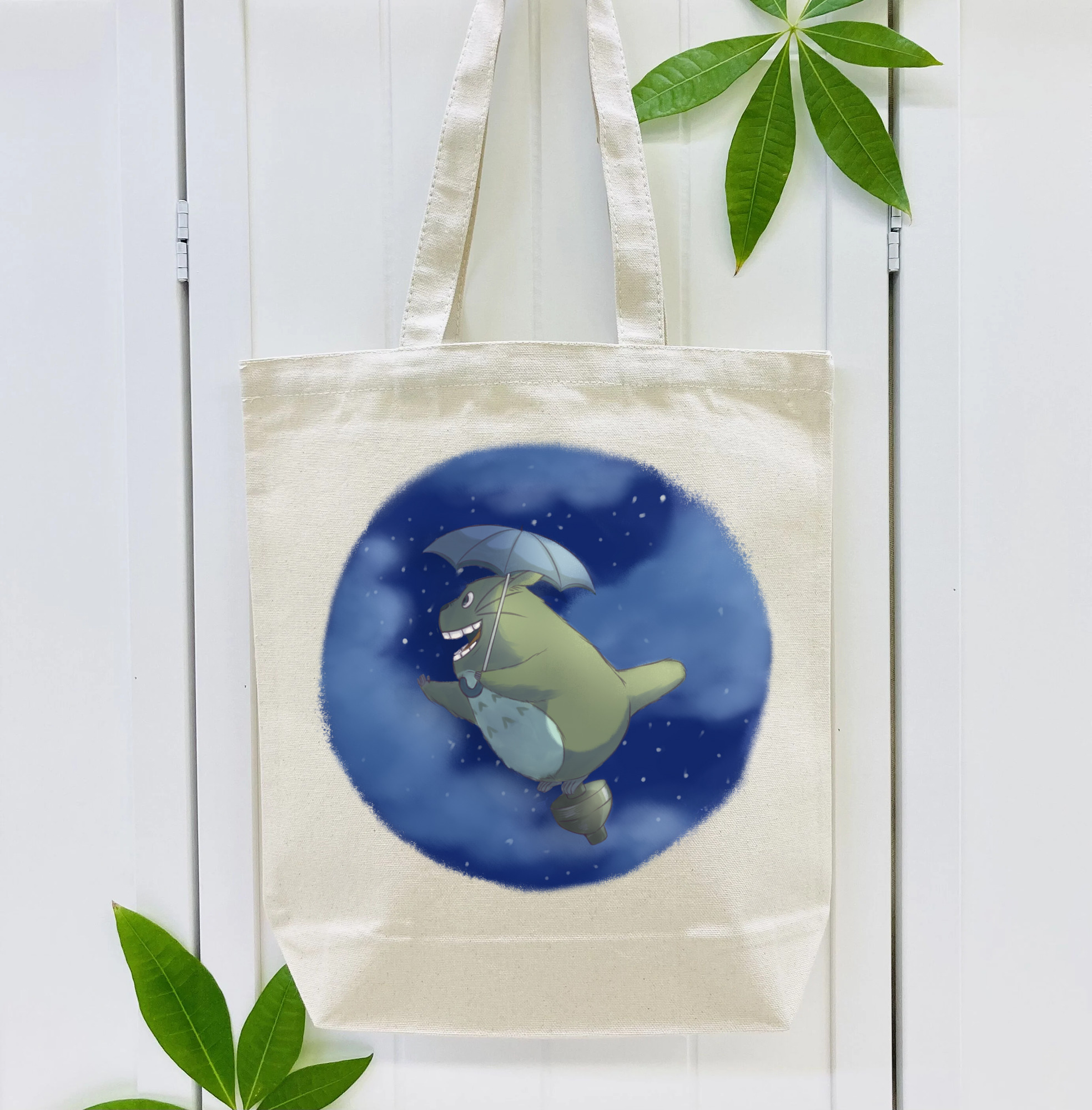 となりのトトロ 草壁メイ 草壁サツキ My Neighbor Totoro Satsuki Kusakabe Mei Kusakabe 縦型キャンバス生地手提げバッグ　トートバッグ
