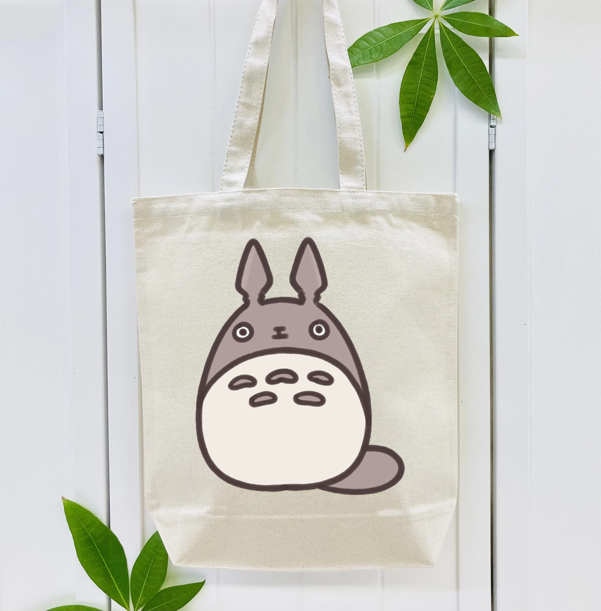 となりのトトロ 草壁メイ 草壁サツキ My Neighbor Totoro Satsuki Kusakabe Mei Kusakabe 縦型キャンバス生地手提げバッグ　トートバッグ