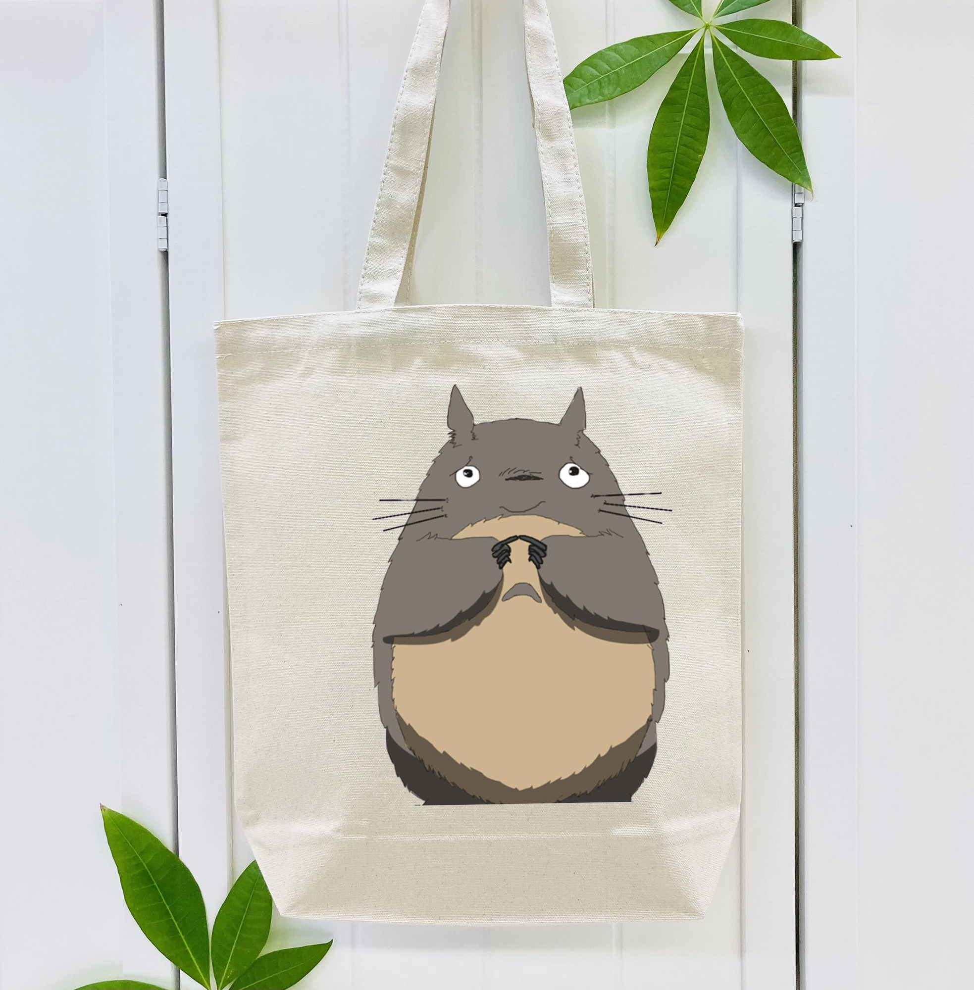 となりのトトロ 草壁メイ 草壁サツキ My Neighbor Totoro Satsuki Kusakabe Mei Kusakabe 縦型キャンバス生地手提げバッグ　トートバッグ