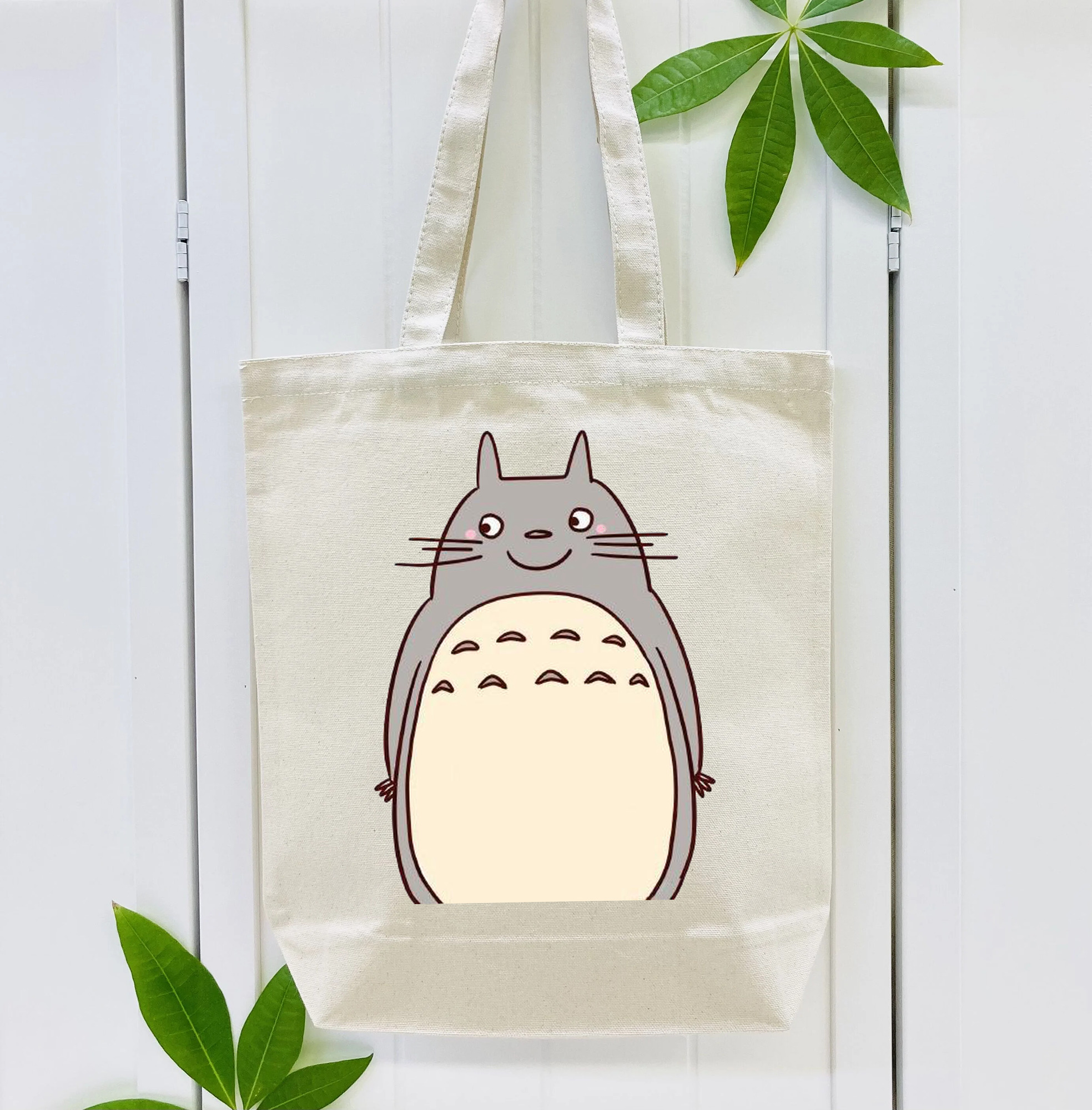 となりのトトロ 草壁メイ 草壁サツキ My Neighbor Totoro Satsuki Kusakabe Mei Kusakabe 縦型キャンバス生地手提げバッグ　トートバッグ