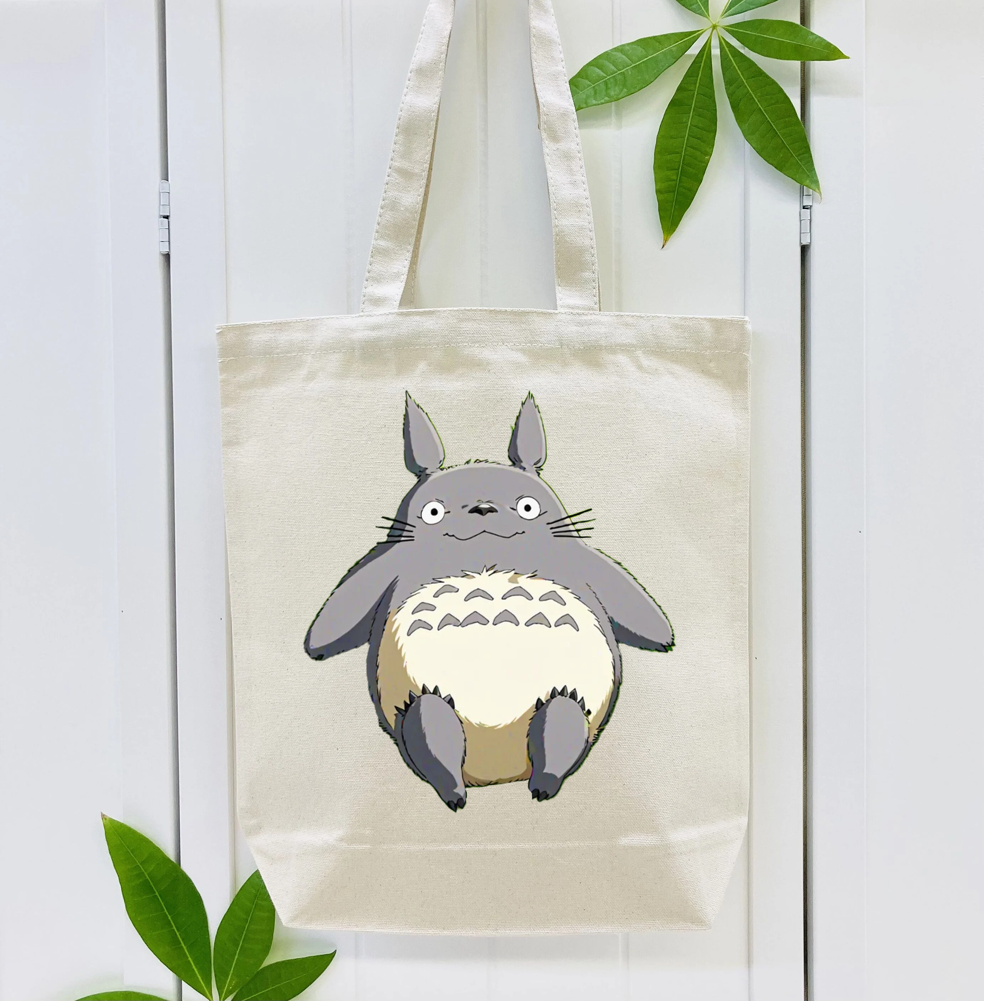 となりのトトロ 草壁メイ 草壁サツキ My Neighbor Totoro Satsuki Kusakabe Mei Kusakabe 縦型キャンバス生地手提げバッグ　トートバッグ