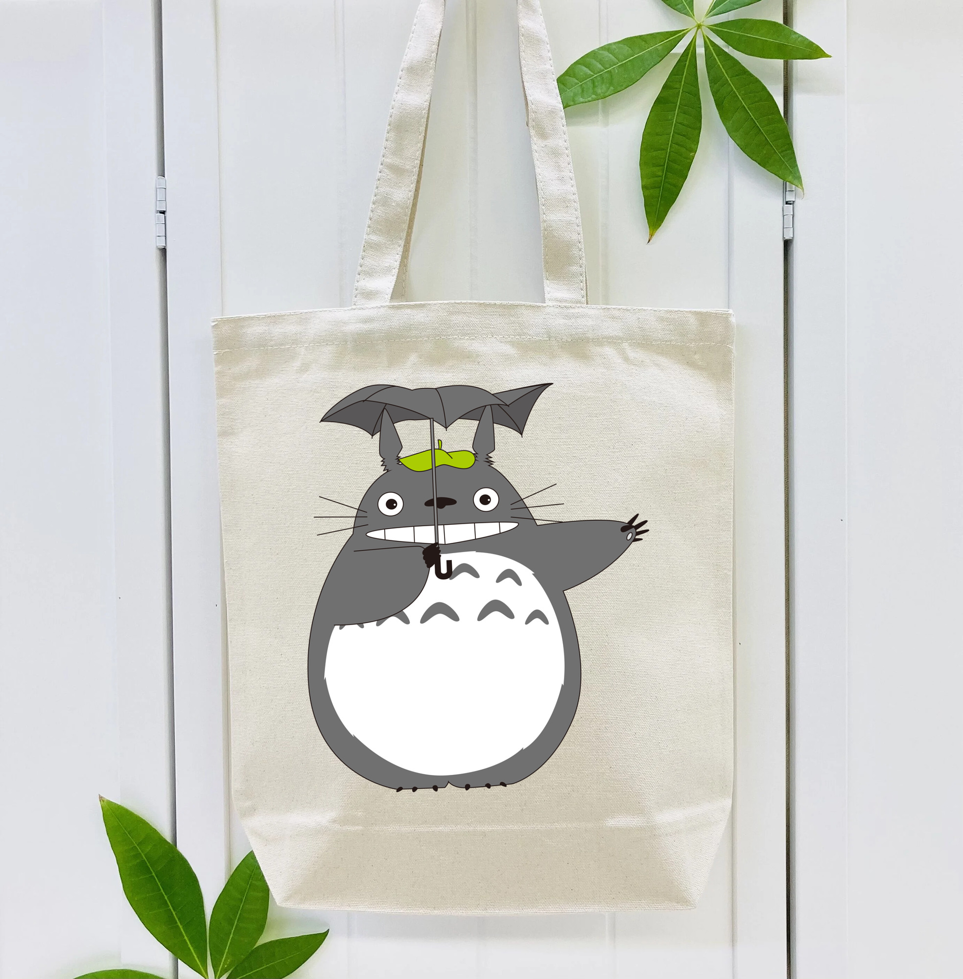 となりのトトロ 草壁メイ 草壁サツキ My Neighbor Totoro Satsuki Kusakabe Mei Kusakabe 縦型キャンバス生地手提げバッグ　トートバッグ