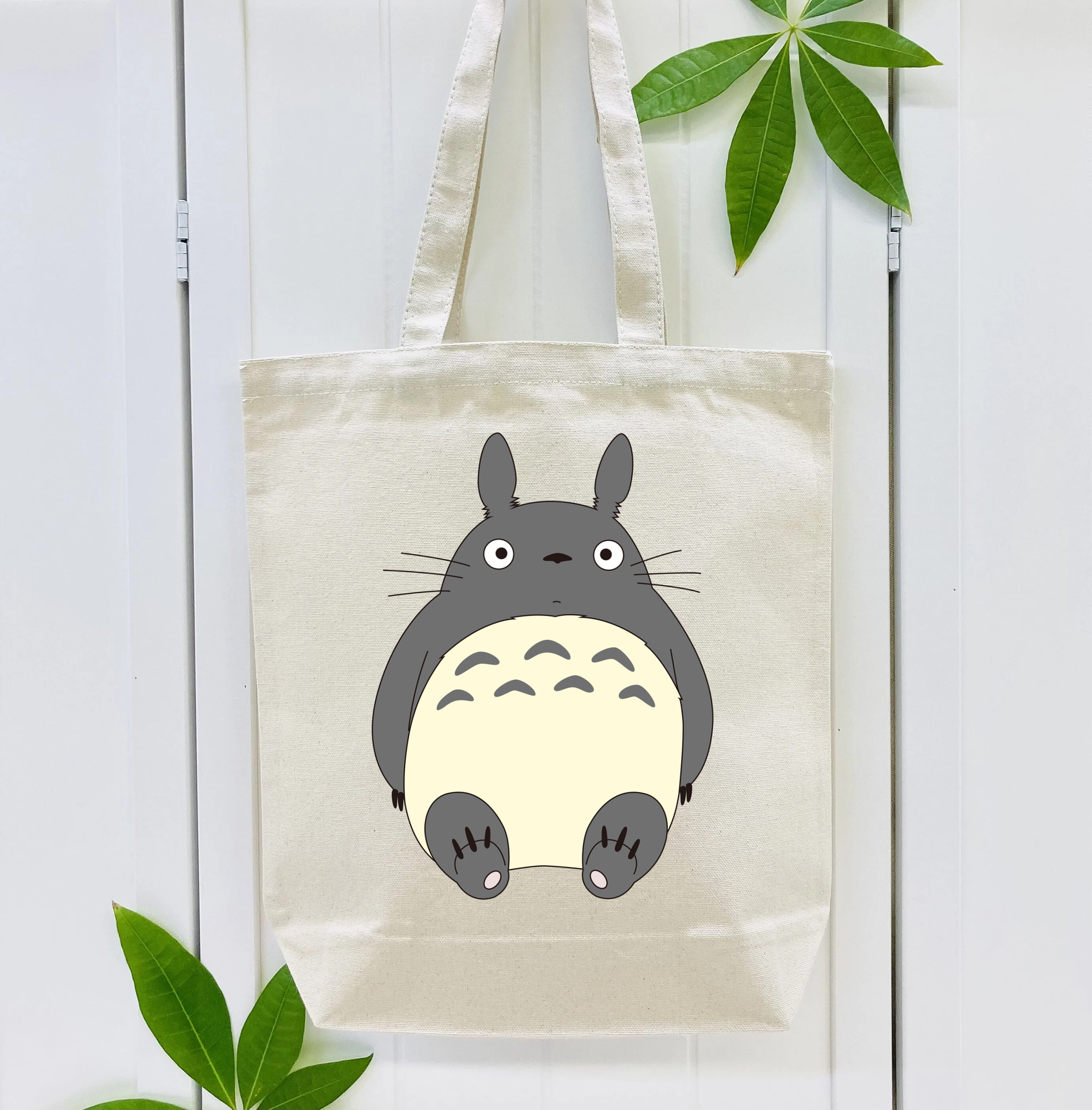 となりのトトロ 草壁メイ 草壁サツキ My Neighbor Totoro Satsuki Kusakabe Mei Kusakabe 縦型キャンバス生地手提げバッグ　トートバッグ