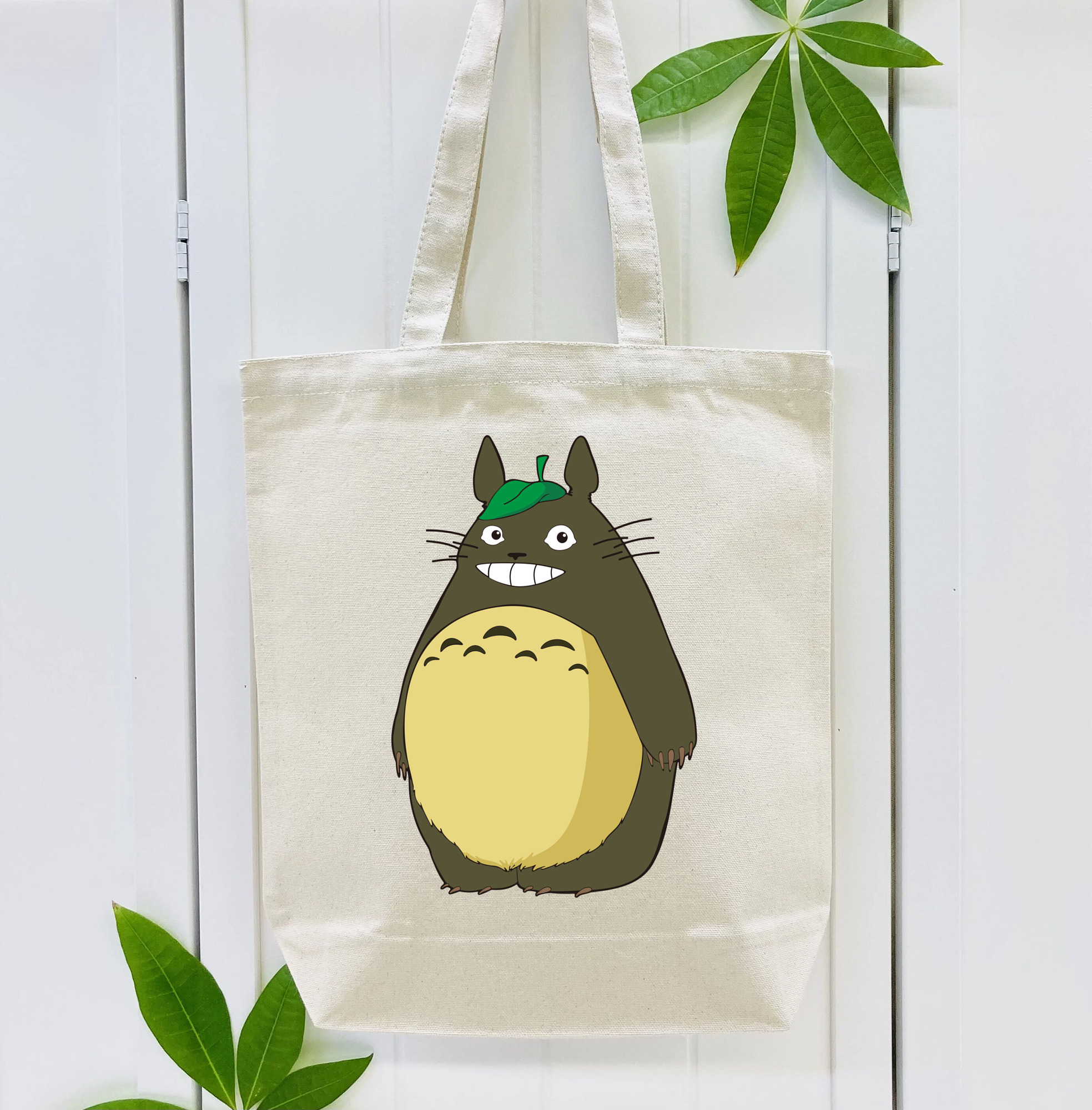 となりのトトロ 草壁メイ 草壁サツキ My Neighbor Totoro Satsuki Kusakabe Mei Kusakabe 縦型キャンバス生地手提げバッグ　トートバッグ