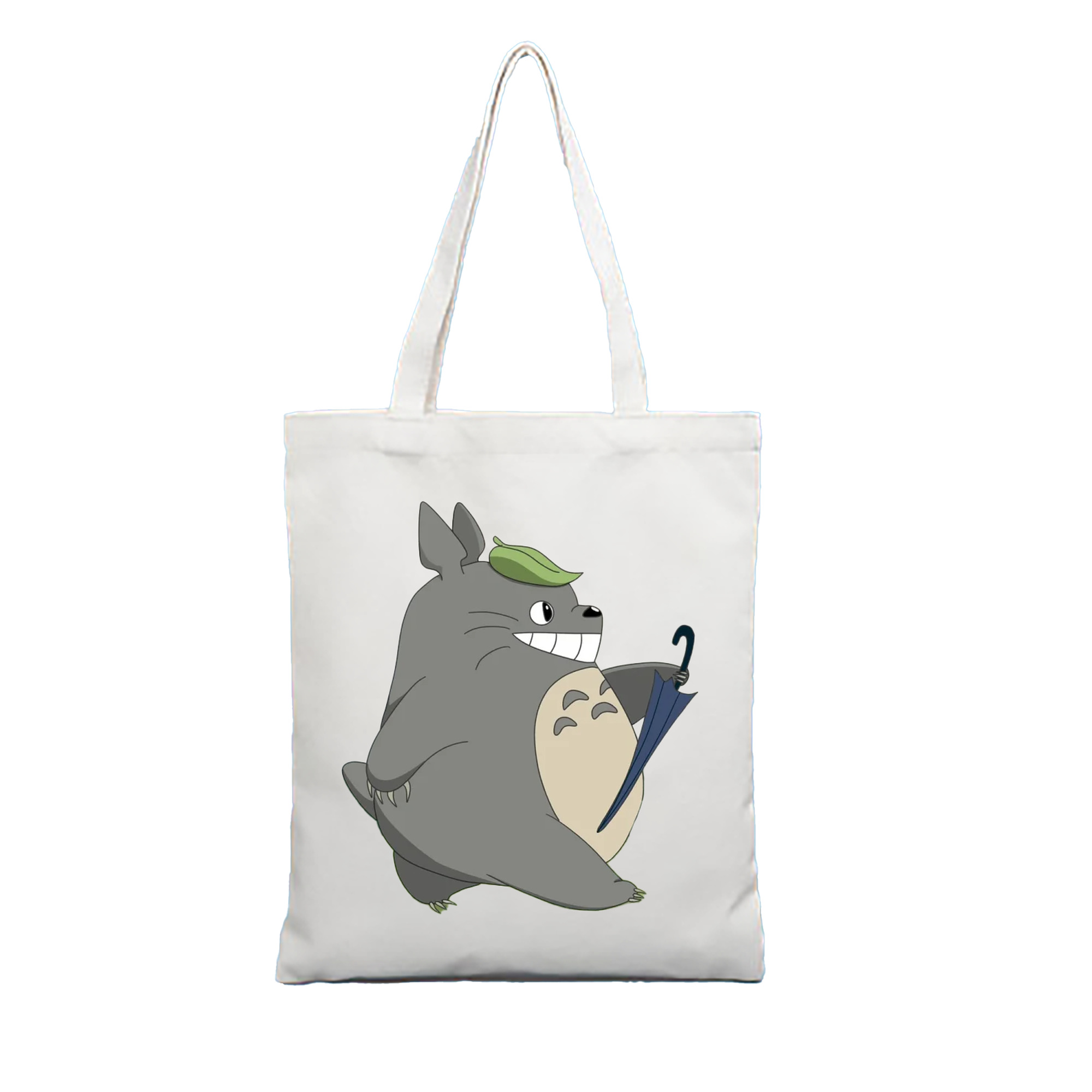 （画像用） となりのトトロ 草壁メイ 草壁サツキ My Neighbor Totoro Satsuki Kusakabe Mei Kusakabe 縦型キャンバス生地手提げバッグ　トートバッグ