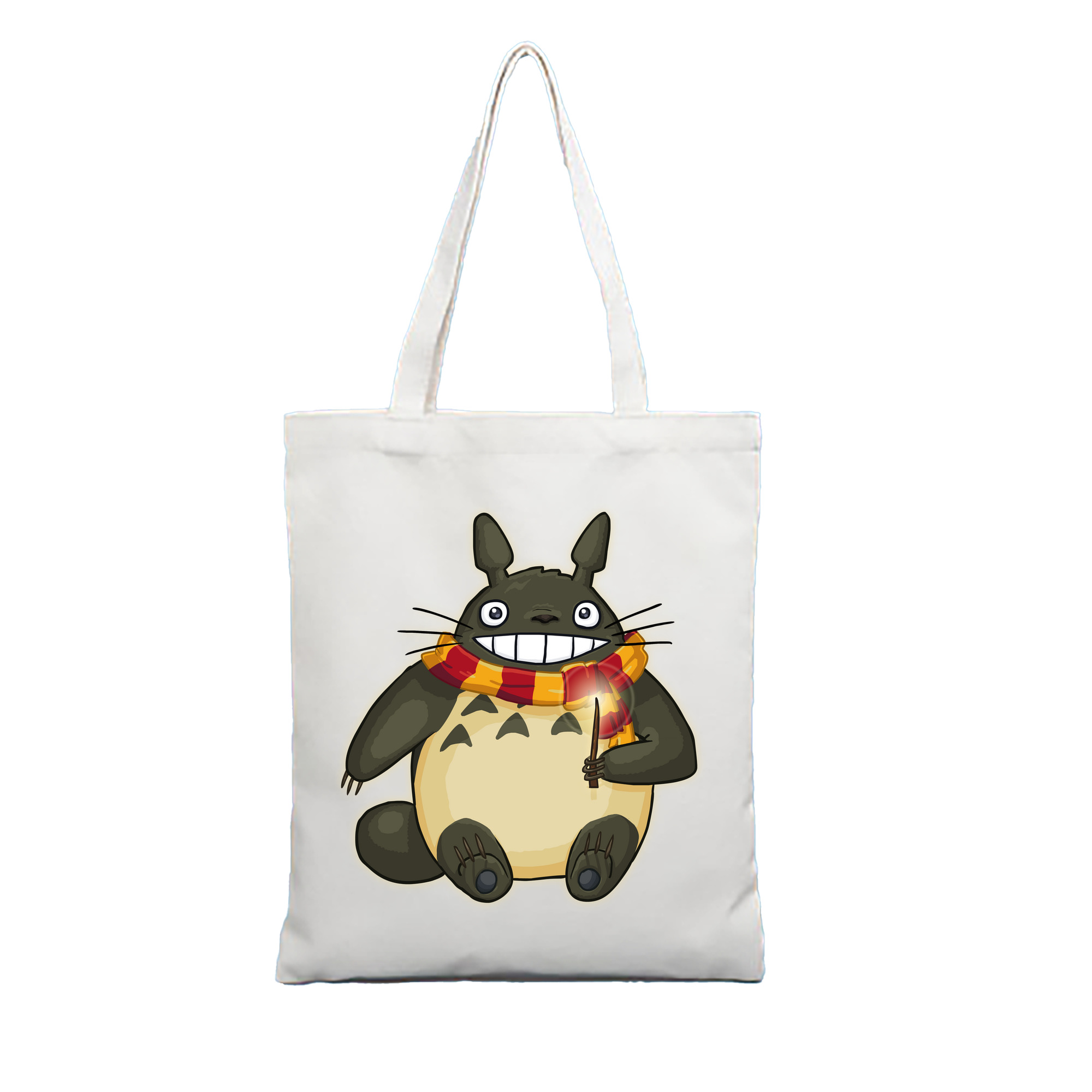 （画像用） となりのトトロ 草壁メイ 草壁サツキ My Neighbor Totoro Satsuki Kusakabe Mei Kusakabe 縦型キャンバス生地手提げバッグ　トートバッグ