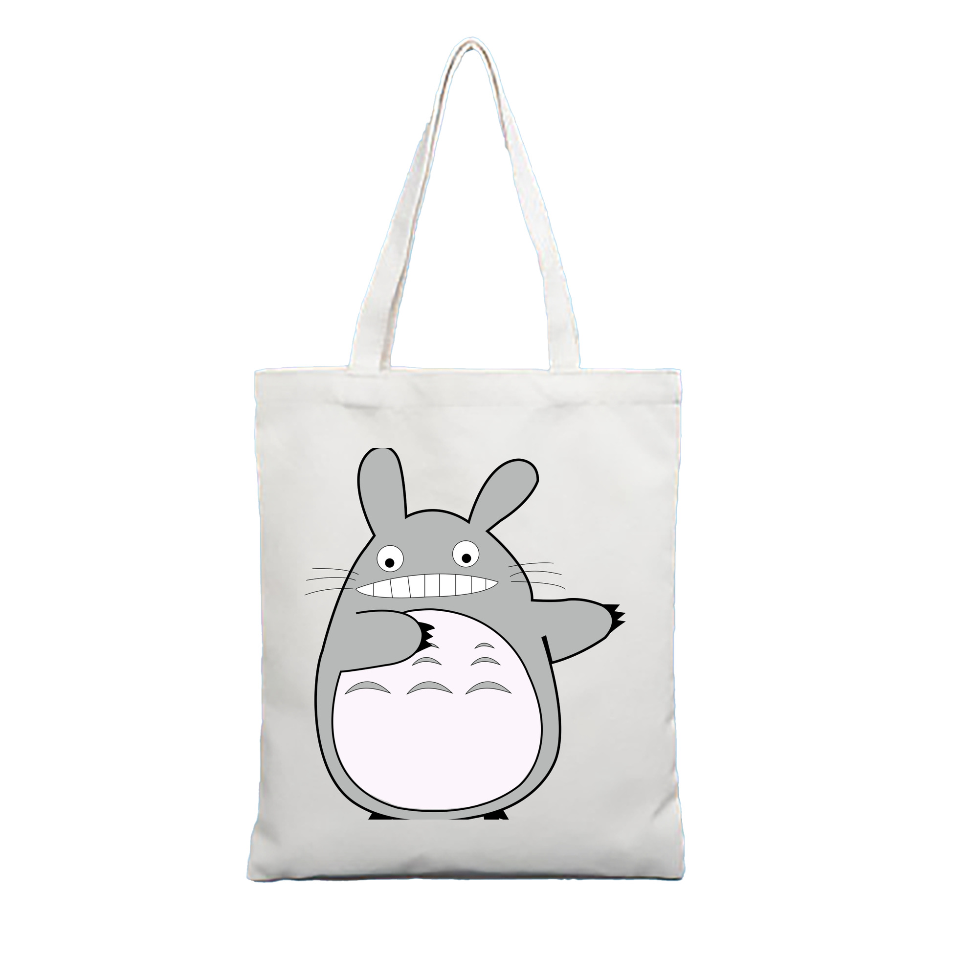 （画像用） となりのトトロ 草壁メイ 草壁サツキ My Neighbor Totoro Satsuki Kusakabe Mei Kusakabe 縦型キャンバス生地手提げバッグ　トートバッグ