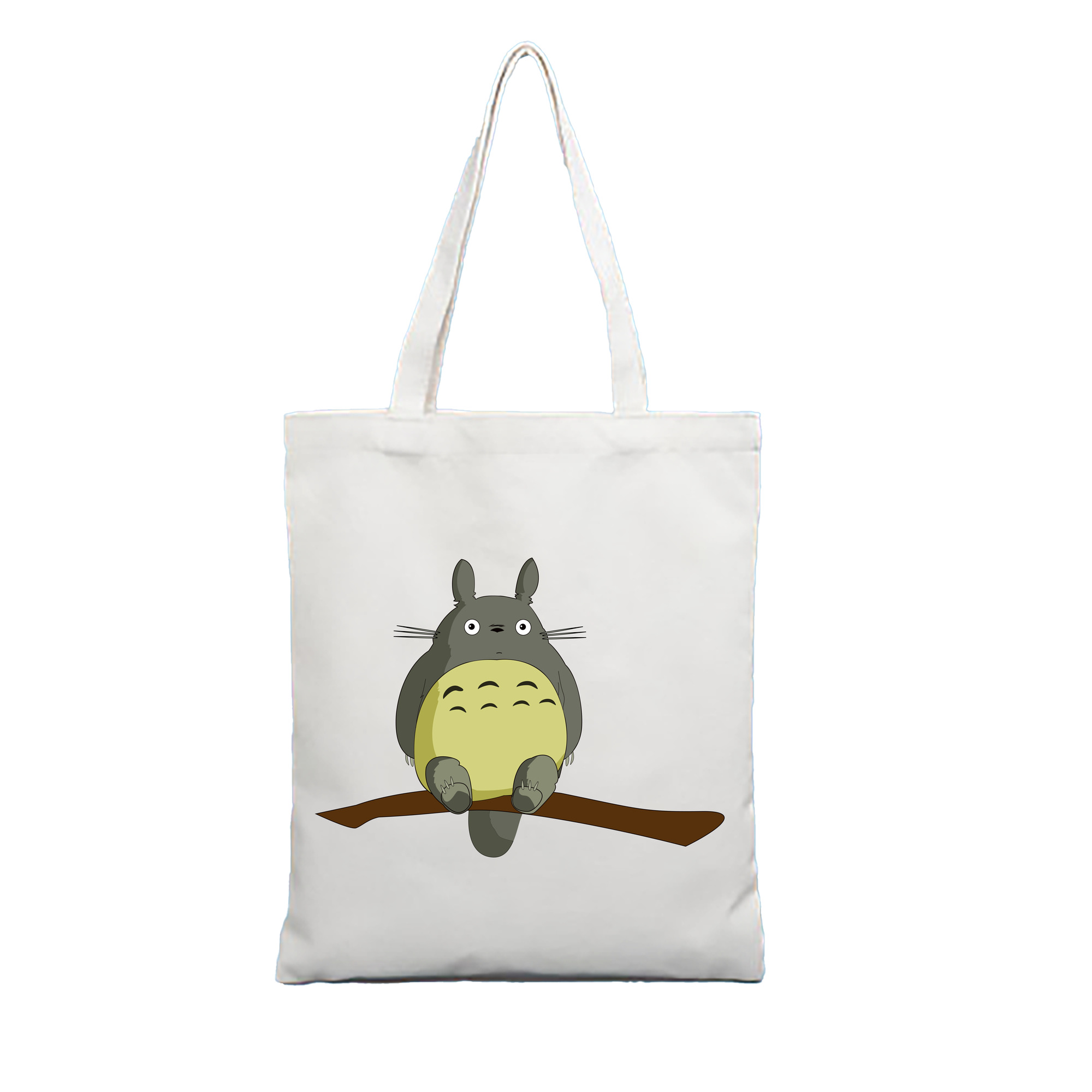 （画像用） となりのトトロ 草壁メイ 草壁サツキ My Neighbor Totoro Satsuki Kusakabe Mei Kusakabe 縦型キャンバス生地手提げバッグ　トートバッグ
