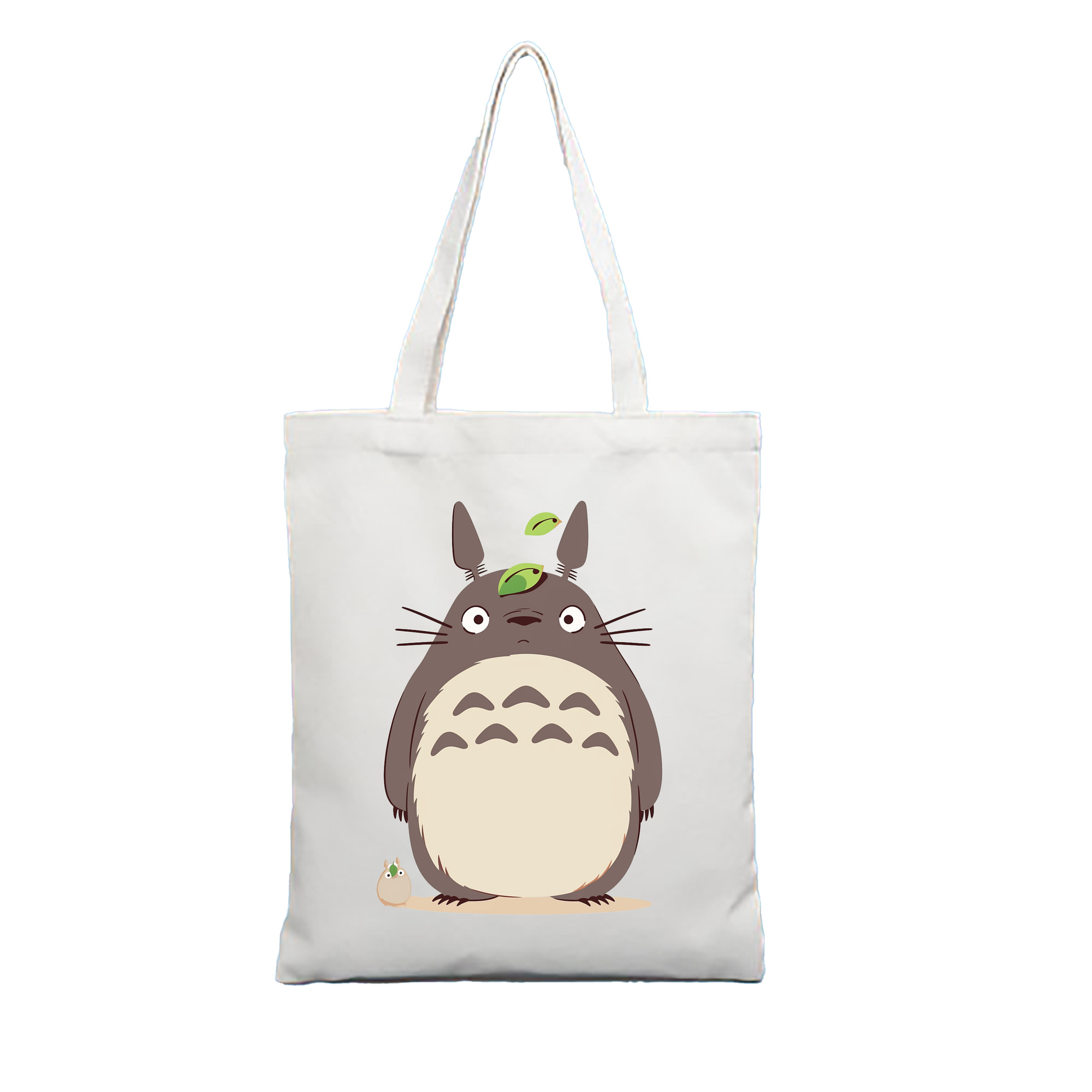 （画像用） となりのトトロ 草壁メイ 草壁サツキ My Neighbor Totoro Satsuki Kusakabe Mei Kusakabe 縦型キャンバス生地手提げバッグ　トートバッグ