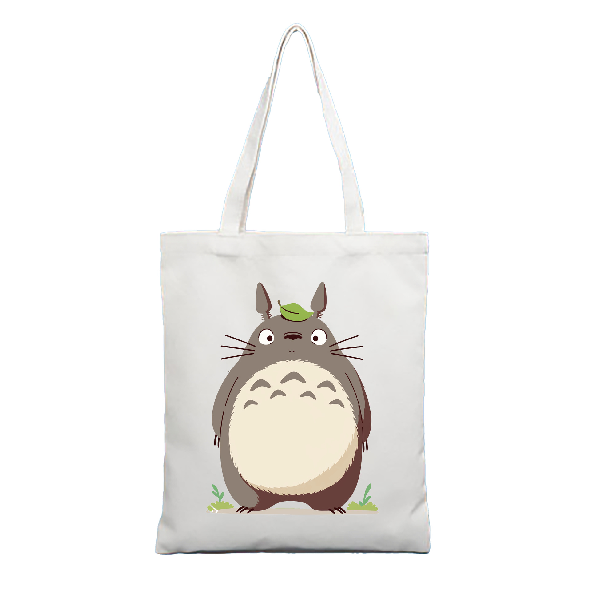 （画像用） となりのトトロ 草壁メイ 草壁サツキ My Neighbor Totoro Satsuki Kusakabe Mei Kusakabe 縦型キャンバス生地手提げバッグ　トートバッグ