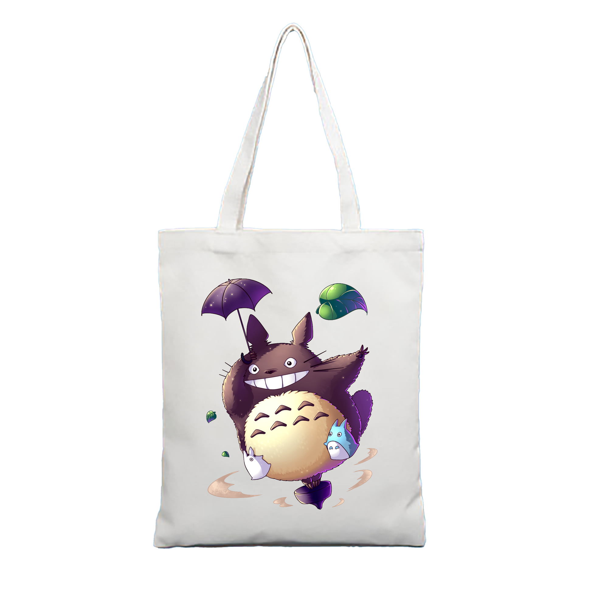 （画像用） となりのトトロ 草壁メイ 草壁サツキ My Neighbor Totoro Satsuki Kusakabe Mei Kusakabe 縦型キャンバス生地手提げバッグ　トートバッグ