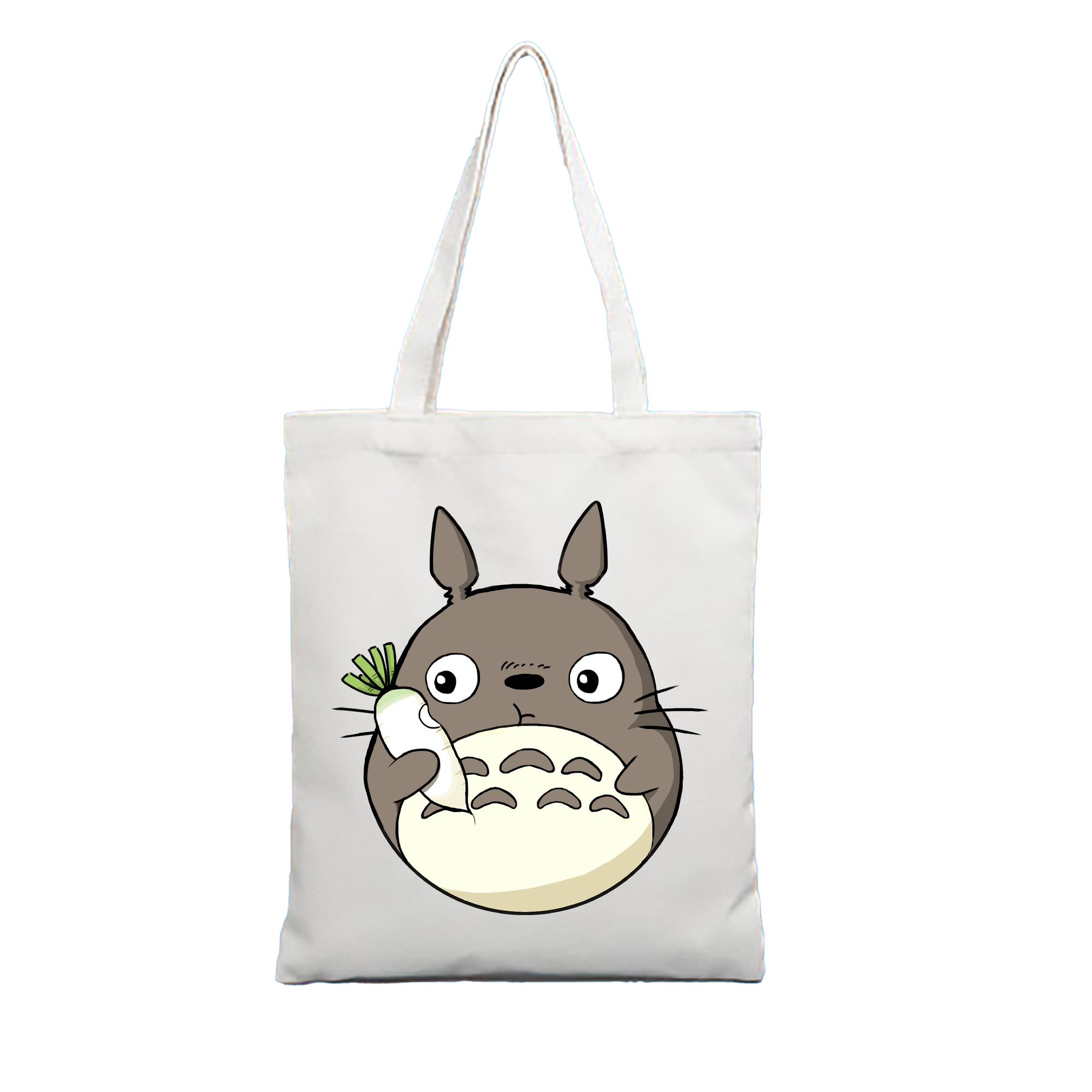 （画像用） となりのトトロ 草壁メイ 草壁サツキ My Neighbor Totoro Satsuki Kusakabe Mei Kusakabe 縦型キャンバス生地手提げバッグ　トートバッグ
