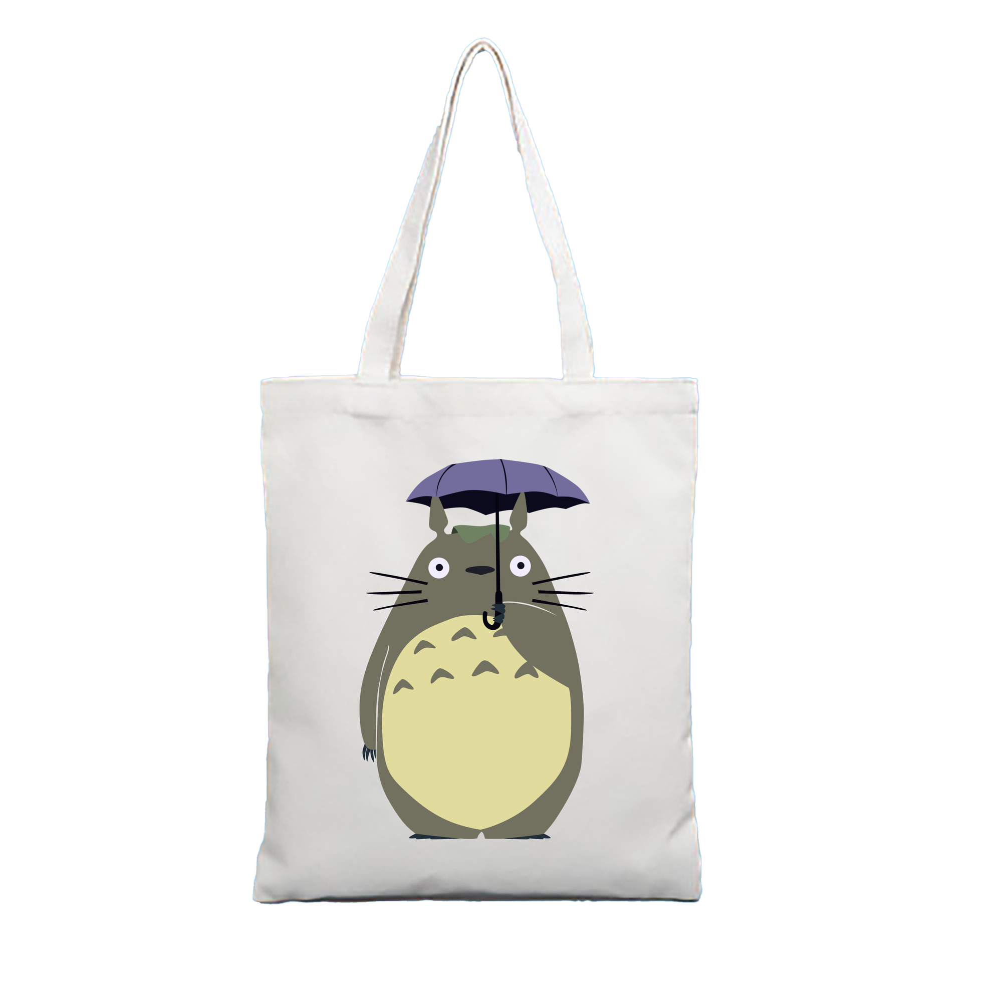 （画像用） となりのトトロ 草壁メイ 草壁サツキ My Neighbor Totoro Satsuki Kusakabe Mei Kusakabe 縦型キャンバス生地手提げバッグ　トートバッグ