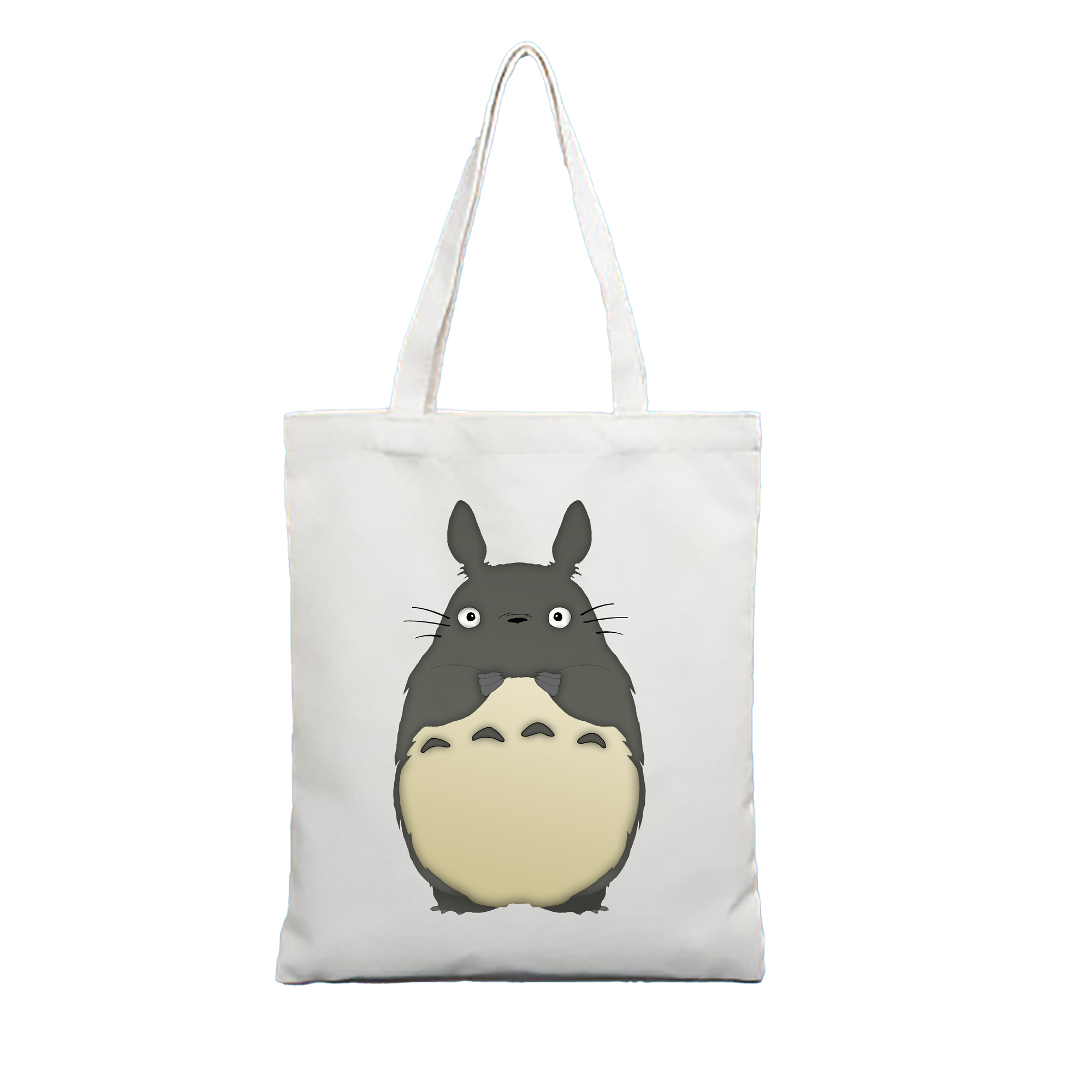 （画像用） となりのトトロ 草壁メイ 草壁サツキ My Neighbor Totoro Satsuki Kusakabe Mei Kusakabe 縦型キャンバス生地手提げバッグ　トートバッグ