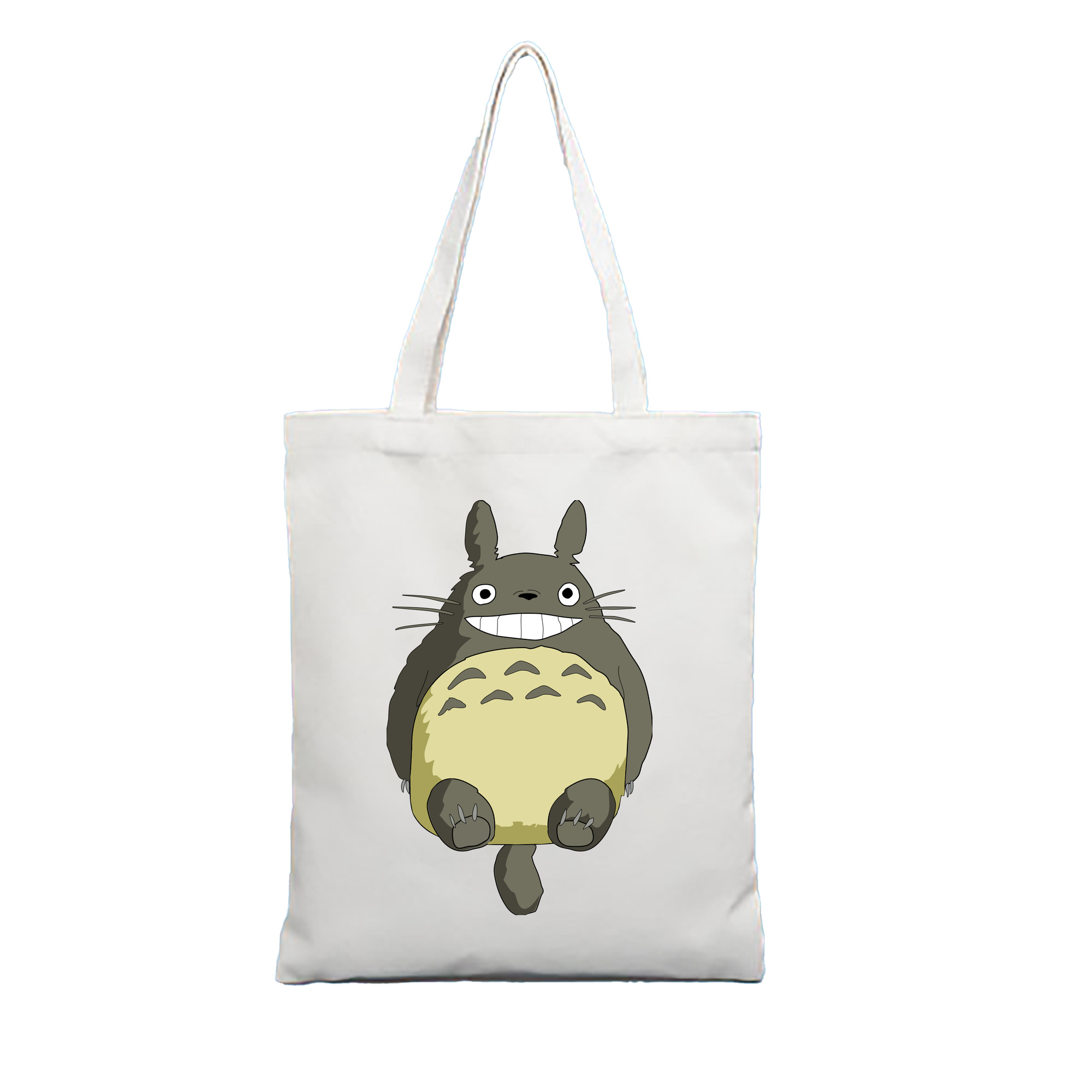 （画像用） となりのトトロ 草壁メイ 草壁サツキ My Neighbor Totoro Satsuki Kusakabe Mei Kusakabe 縦型キャンバス生地手提げバッグ　トートバッグ