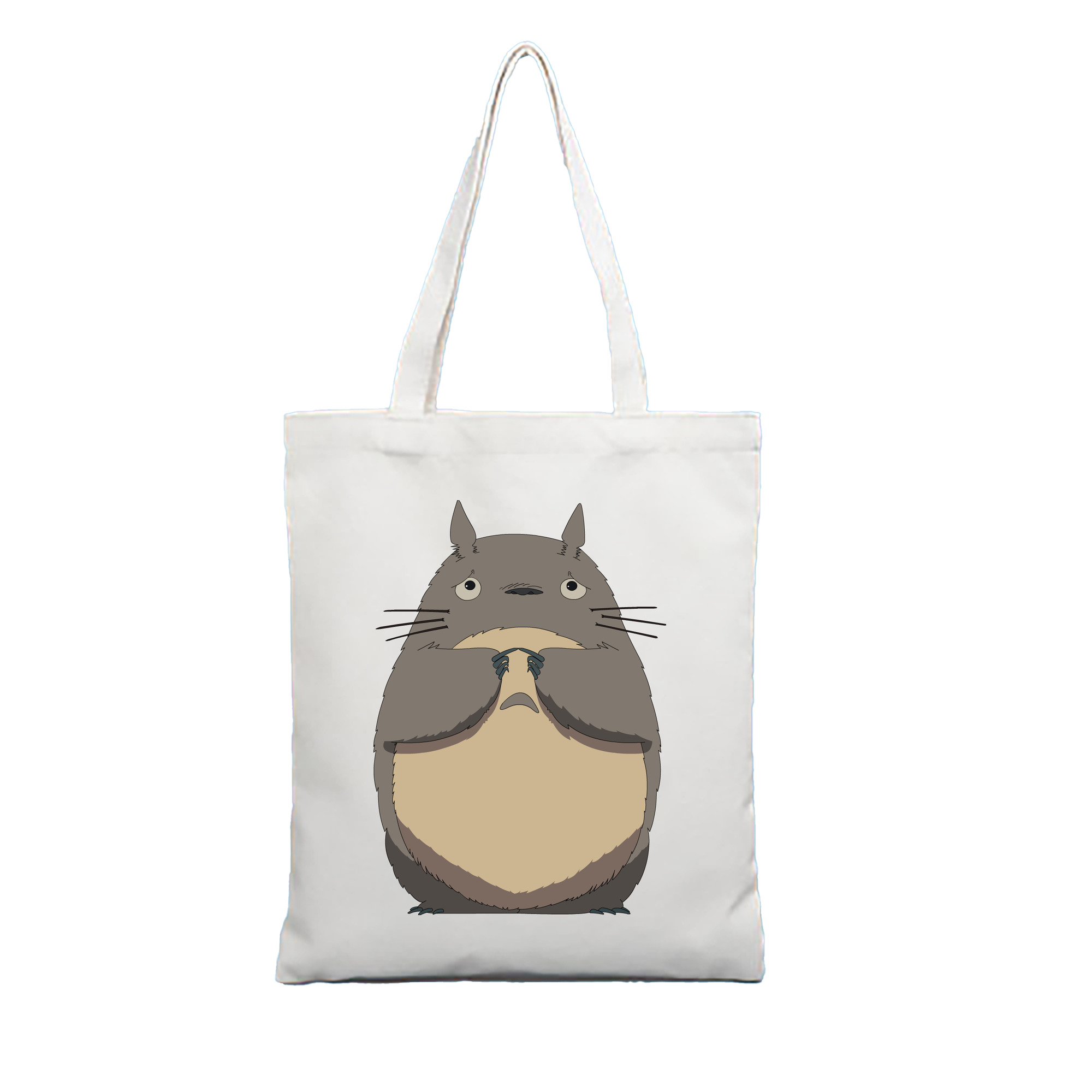 （画像用） となりのトトロ 草壁メイ 草壁サツキ My Neighbor Totoro Satsuki Kusakabe Mei Kusakabe 縦型キャンバス生地手提げバッグ　トートバッグ