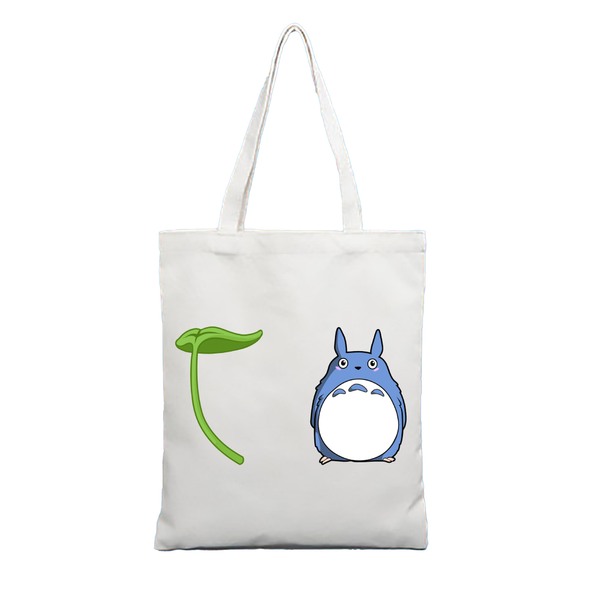 （画像用） となりのトトロ 草壁メイ 草壁サツキ My Neighbor Totoro Satsuki Kusakabe Mei Kusakabe 縦型キャンバス生地手提げバッグ　トートバッグ