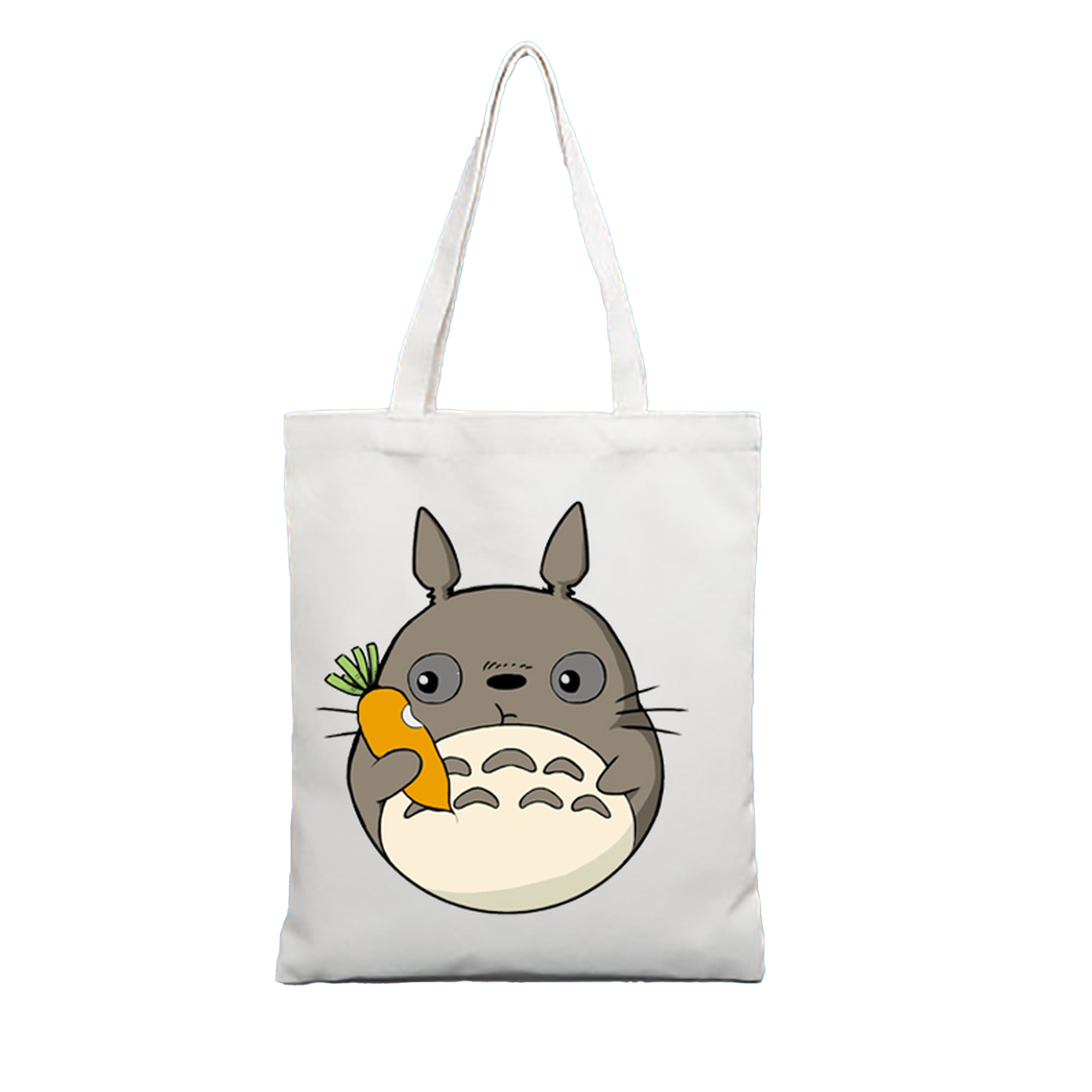 （画像用） となりのトトロ 草壁メイ 草壁サツキ My Neighbor Totoro Satsuki Kusakabe Mei Kusakabe 縦型キャンバス生地手提げバッグ　トートバッグ
