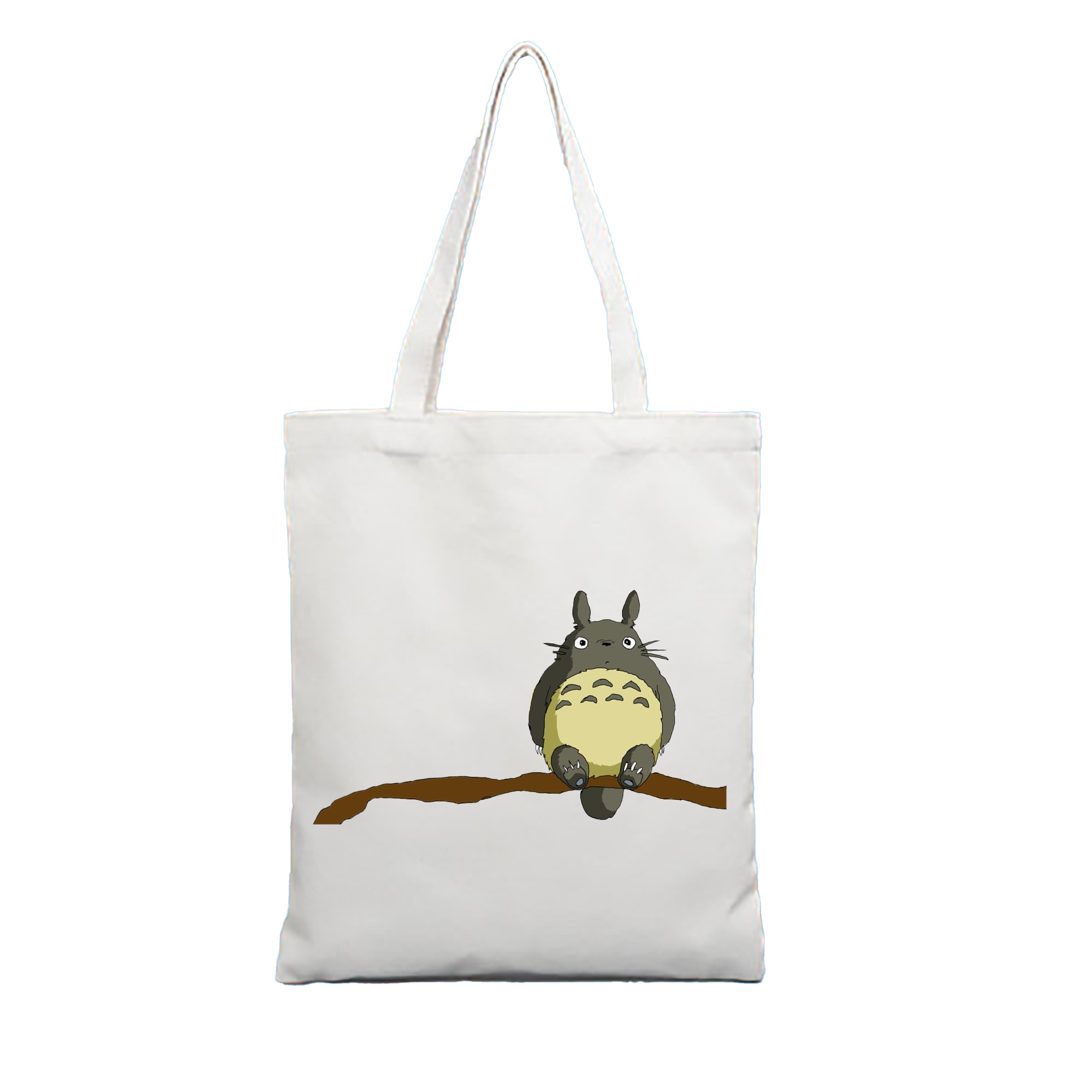 （画像用） となりのトトロ 草壁メイ 草壁サツキ My Neighbor Totoro Satsuki Kusakabe Mei Kusakabe 縦型キャンバス生地手提げバッグ　トートバッグ